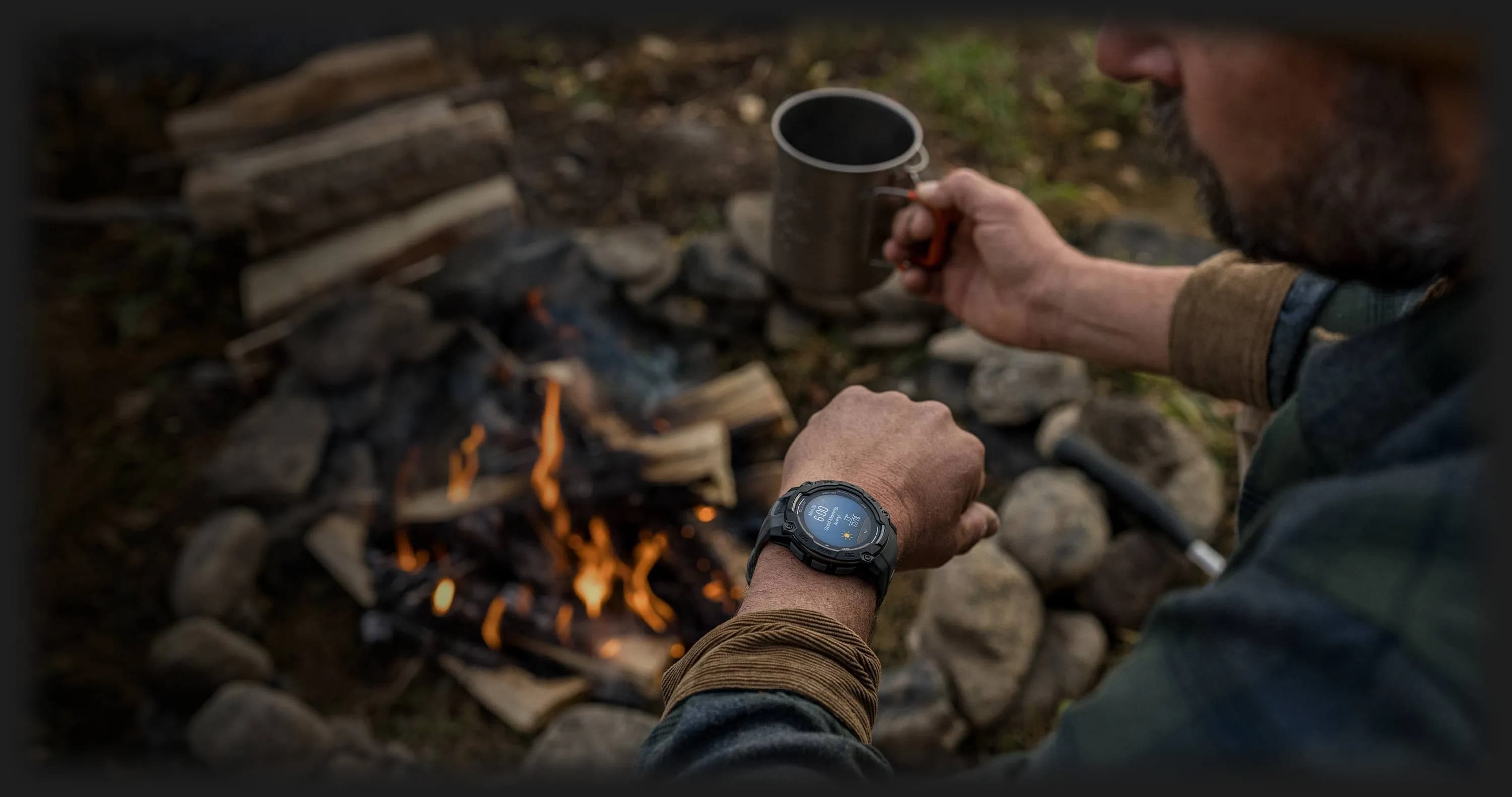 Garmin Instinct E 45mm Black with Charcoal Band