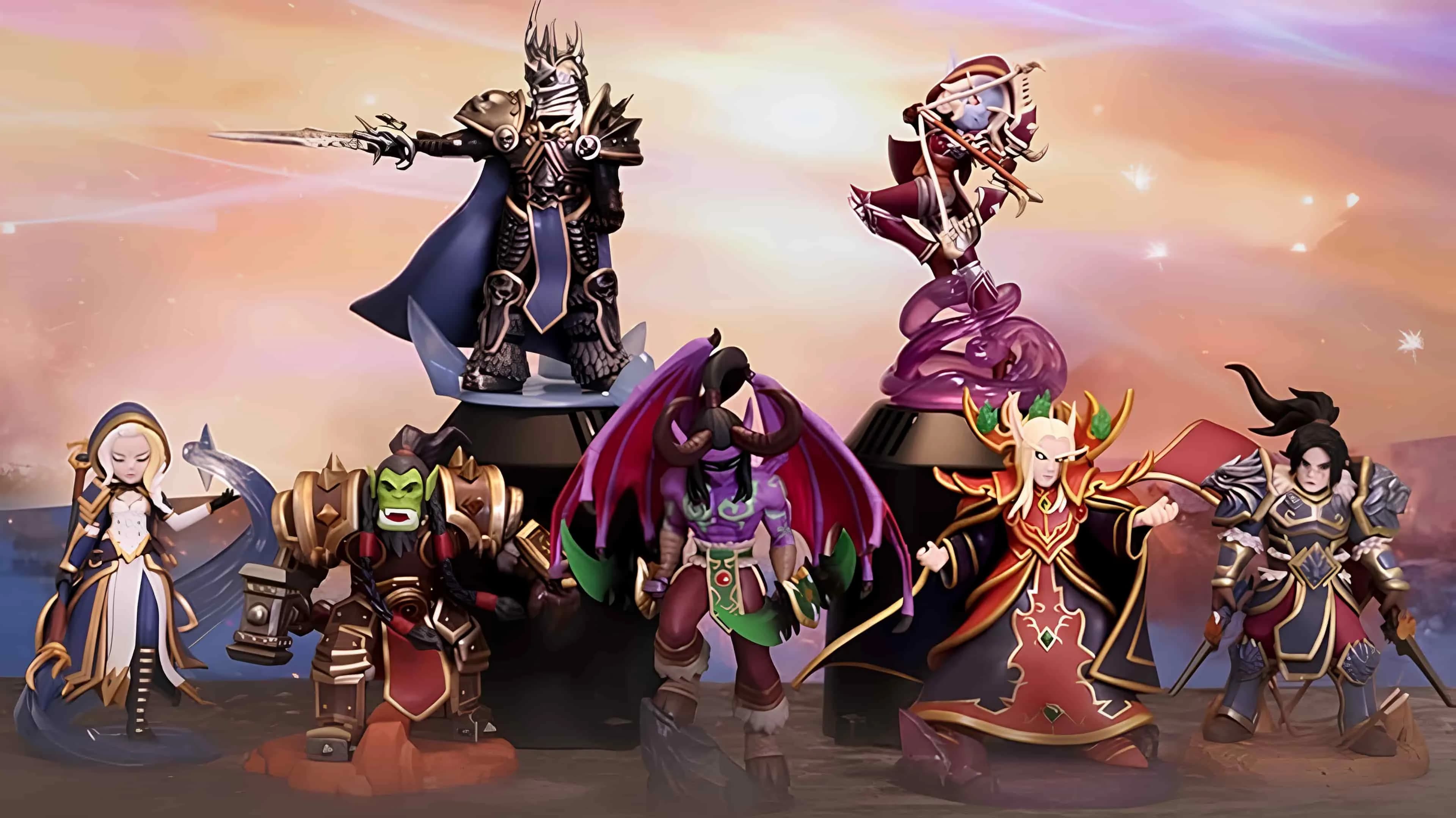 Коллекционная фигурка-сюрприз Pop Mart World of Warcraft (Collectible Character) (WOWC-01)