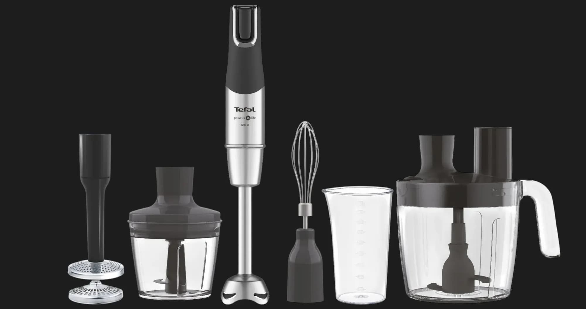 Блендер погружной Tefal Infiny Force Pro 5in1 HB95LD38