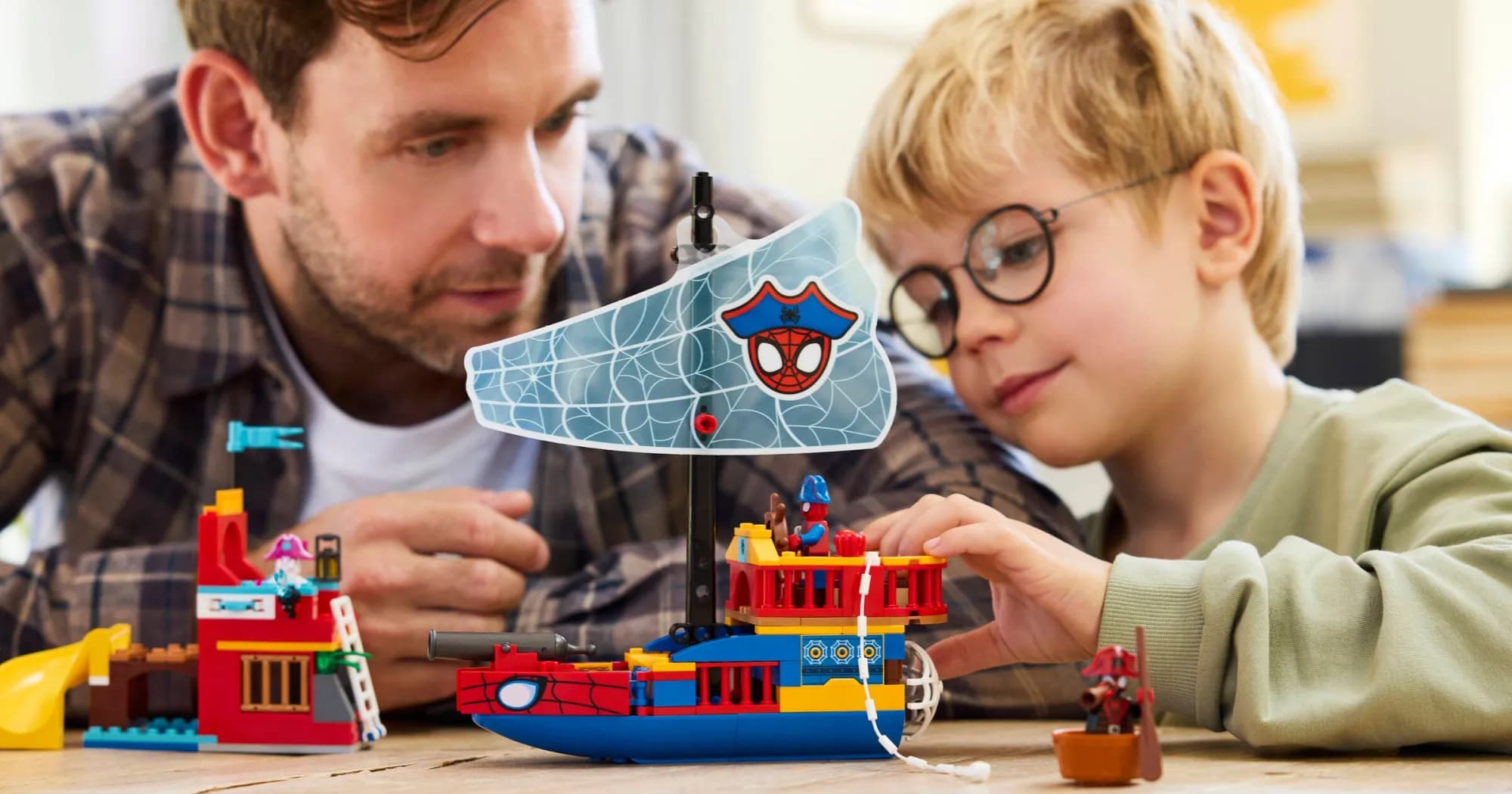 Конструктор LEGO Marvel Пиратский корабль команды Паука (11208)