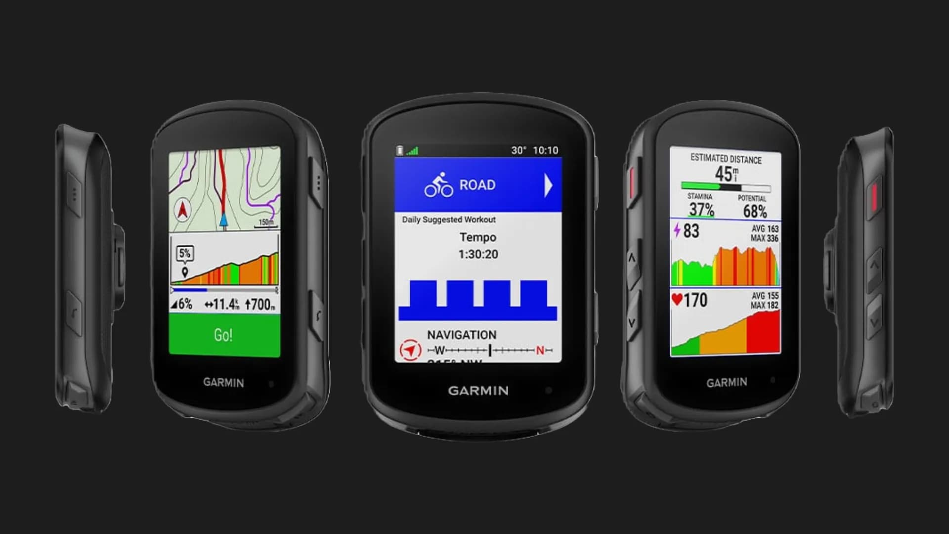 Велокомпьютер Garmin Edge 540 Solar (010-02694-20/51)
