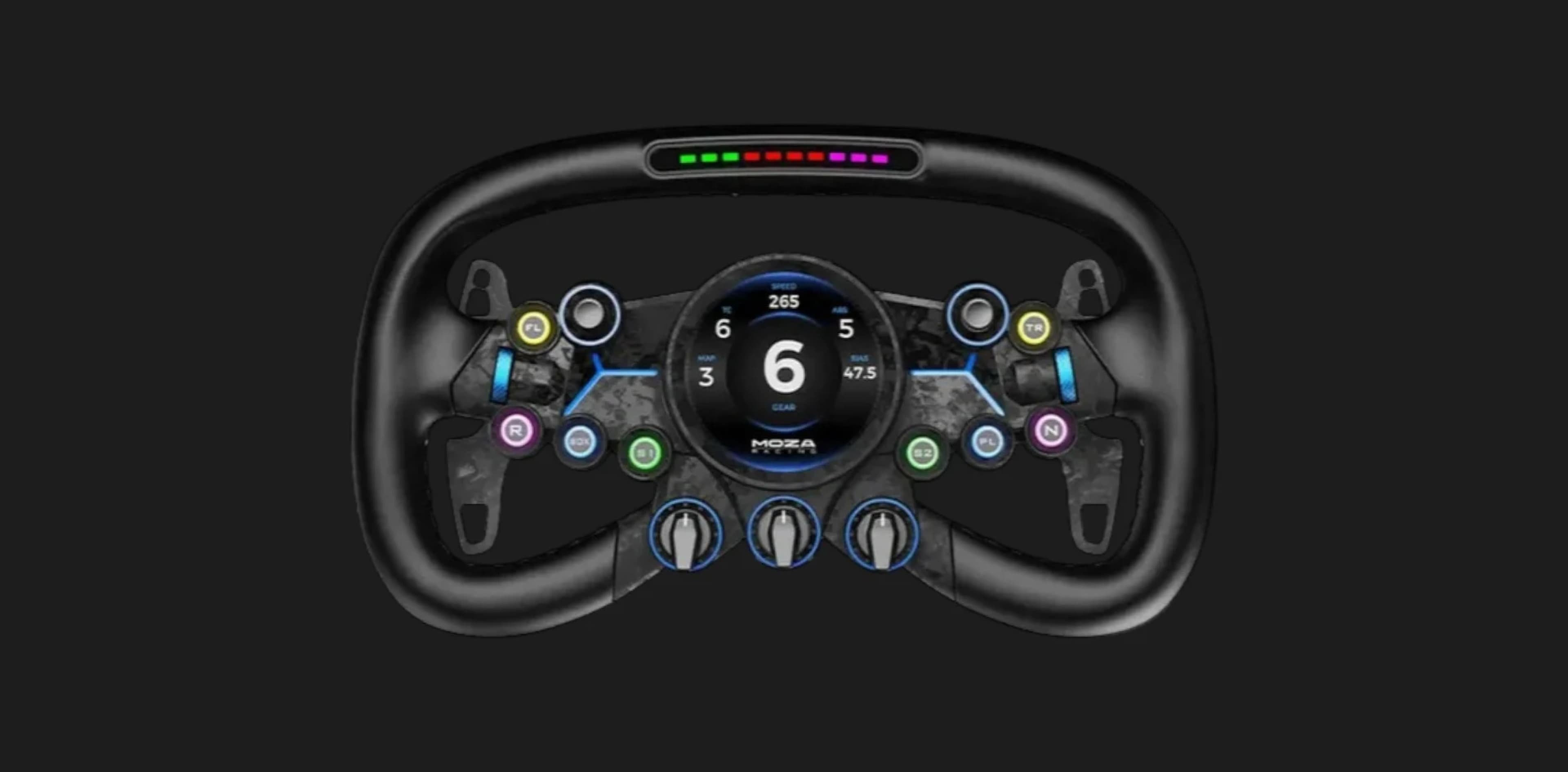 Руль Moza Racing Vision GS Steering (Black) (UA)
