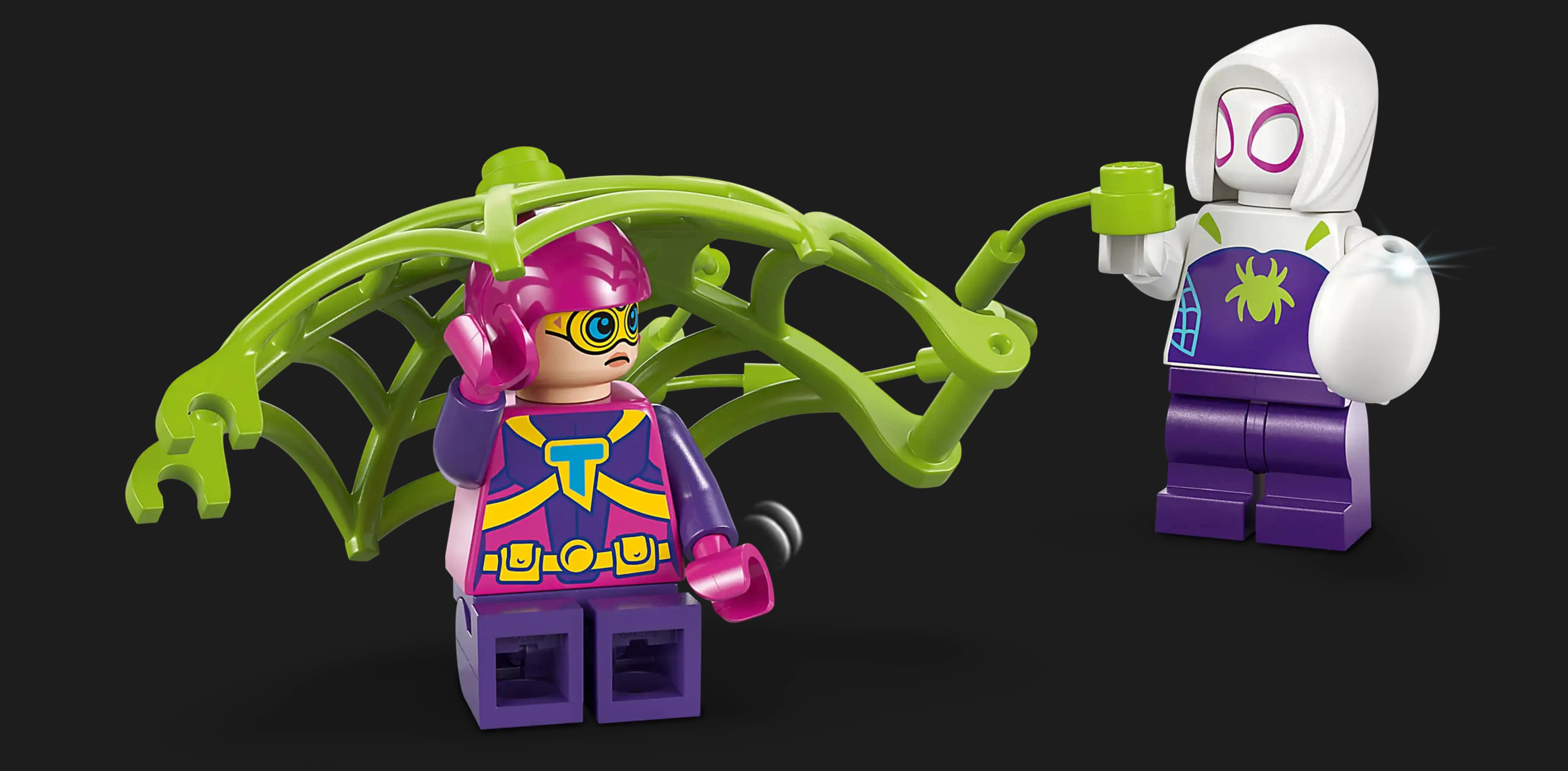 Конструктор LEGO Marvel Битва Паука и раптора Гобби в штаб-доме на дереве (11200)