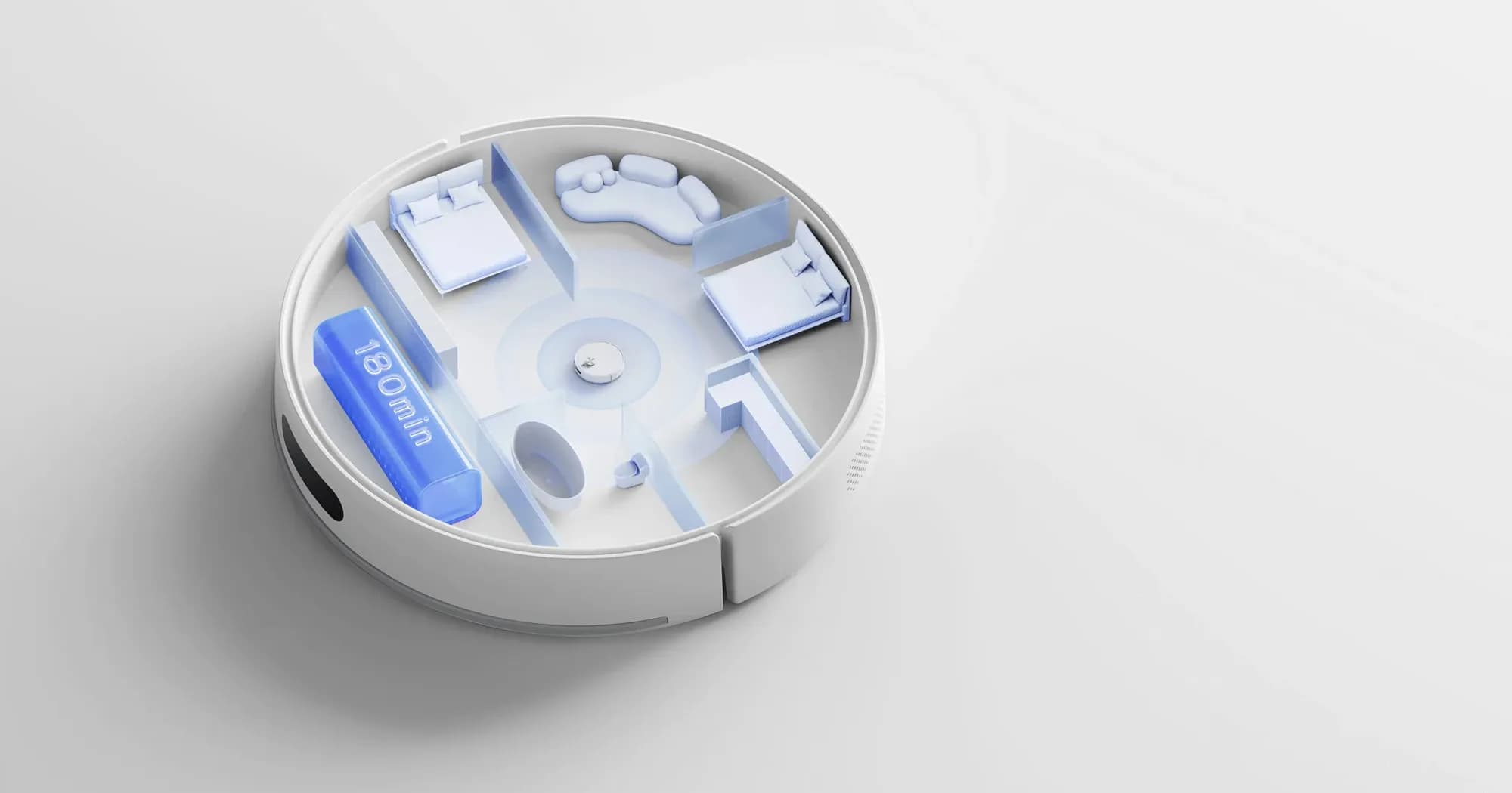 Робот-пылесос Xiaomi Robot Vacuum S40 (White)