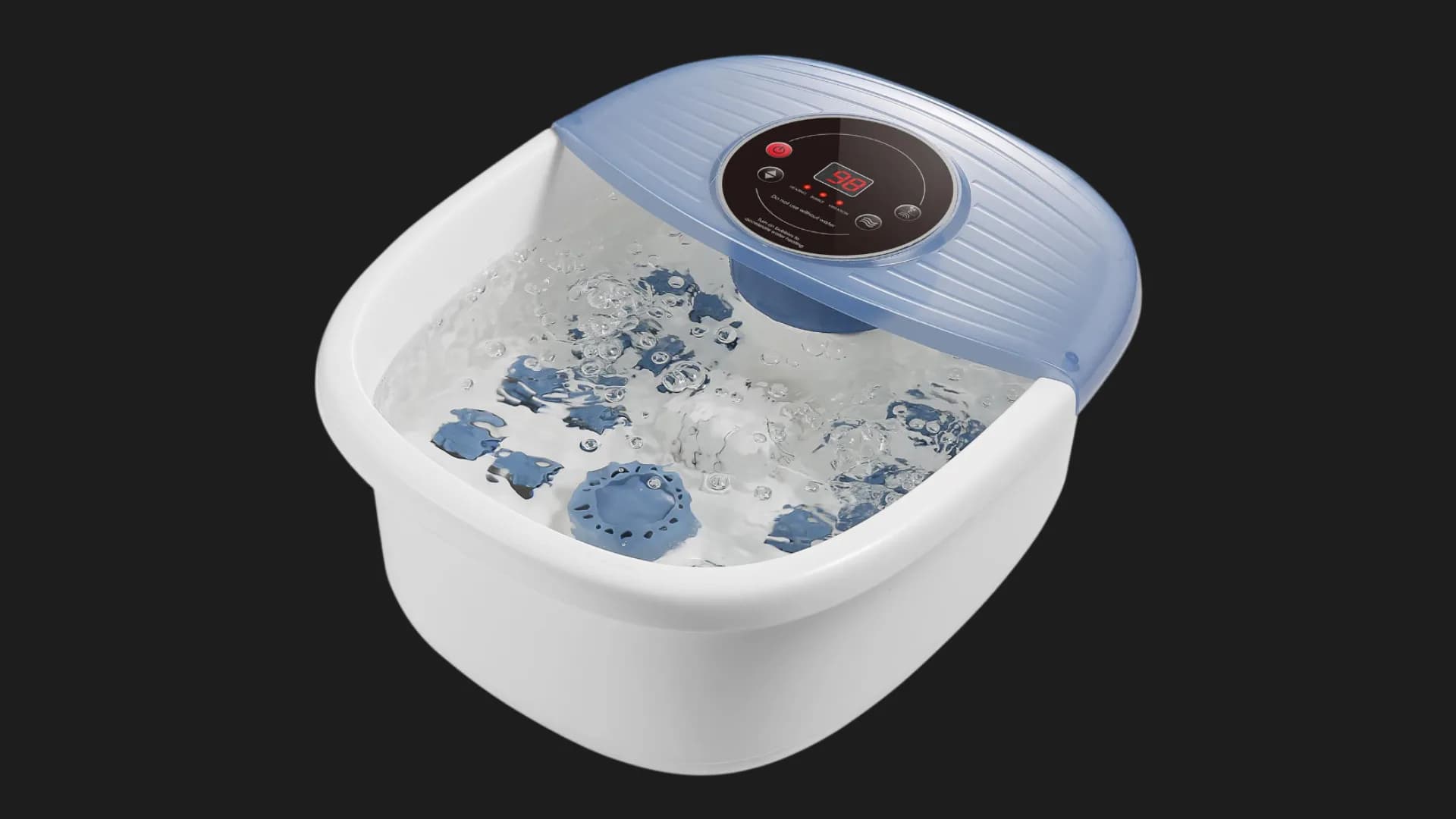 Массажер для ног с подогревом NAIPO BLUE (MASSAGER FOOT SPA)