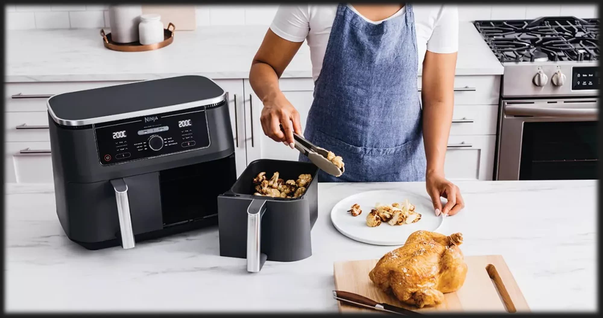 Мультипечь Ninja Air Fryer Dual Zone Max AF400EU