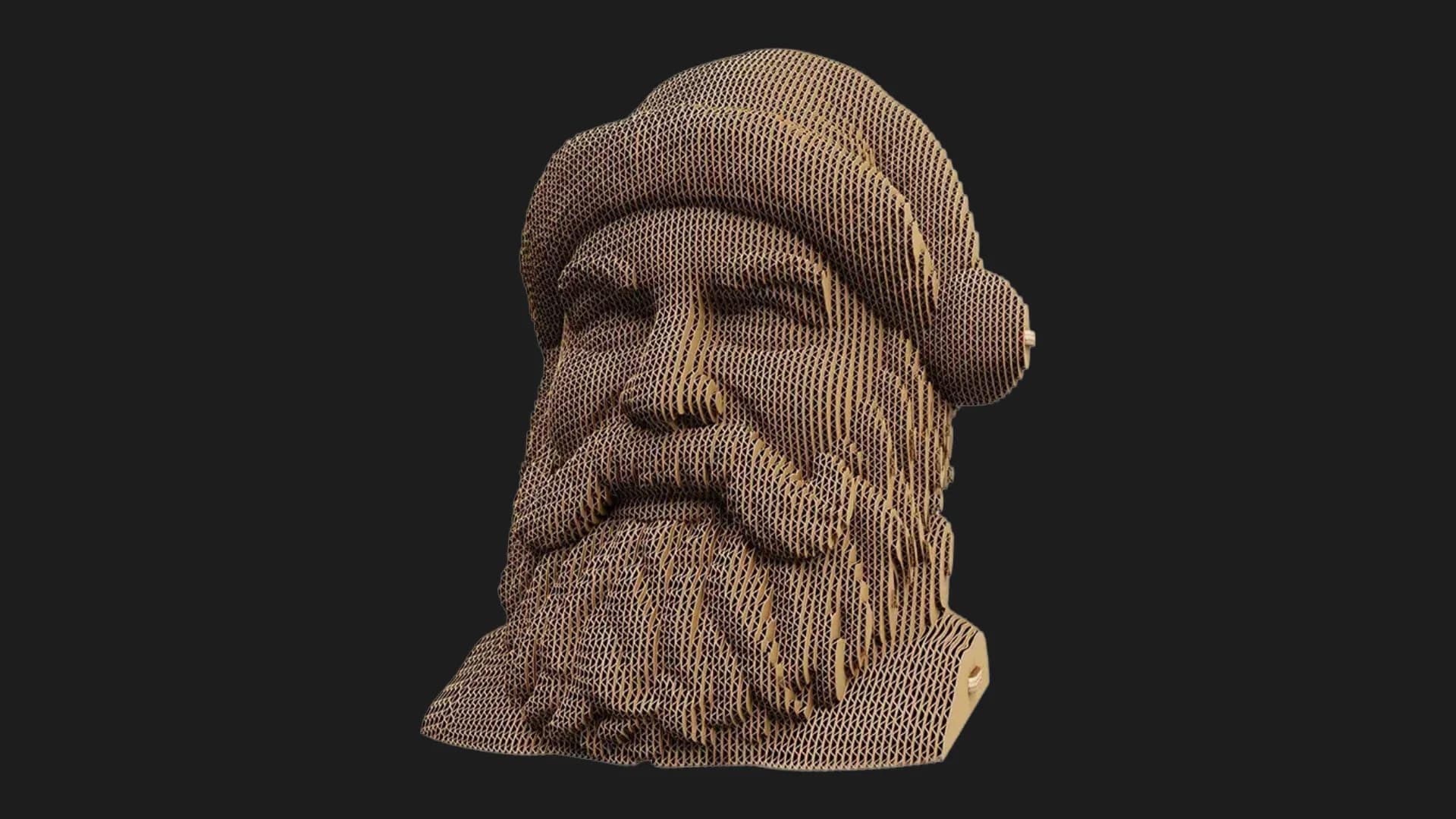 Картонный 3D пазл-конструктор Cartonic Санта-Клаус (Santa Claus) (CARTSANTA)