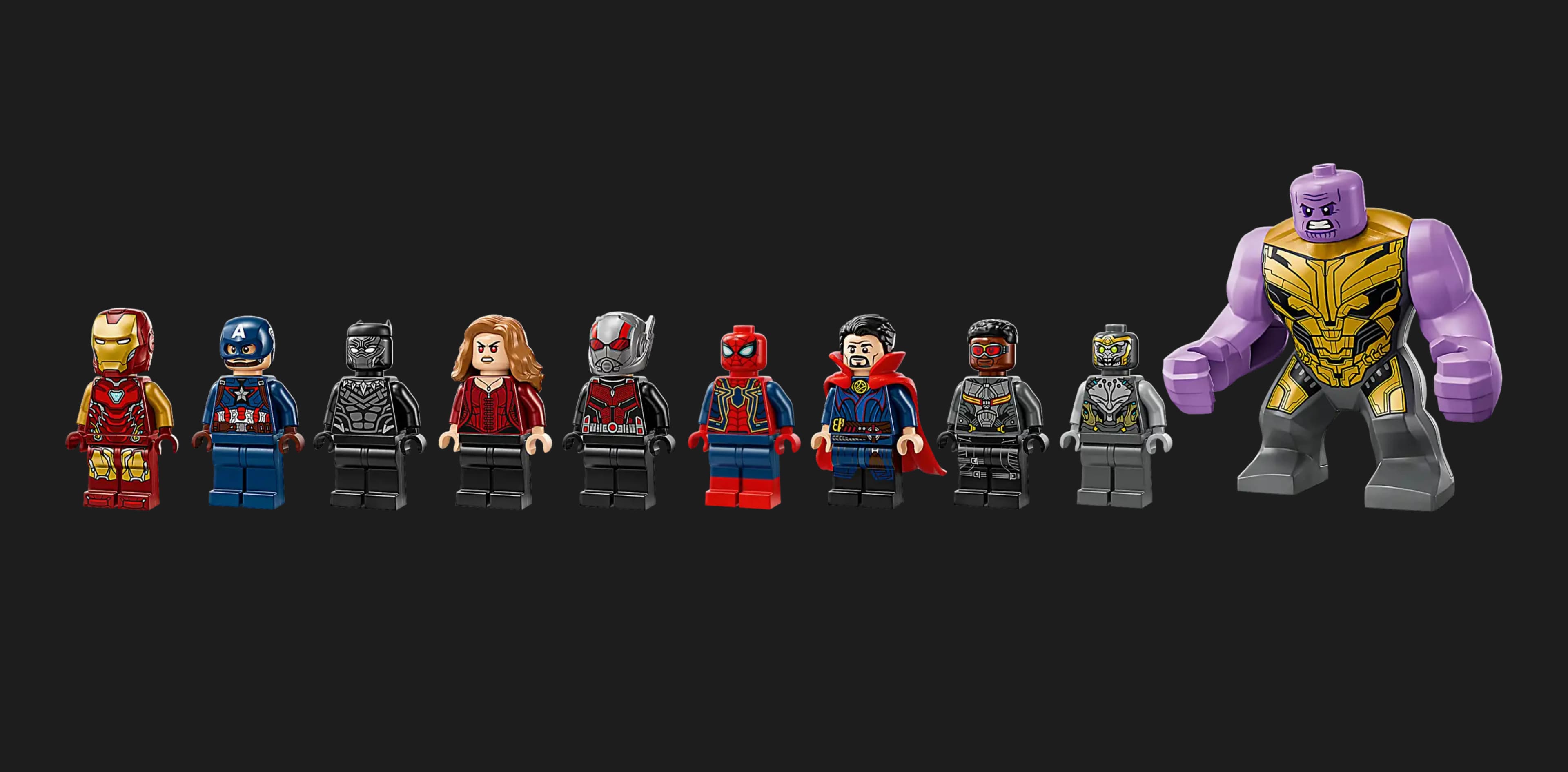Конструктор LEGO Marvel Мстители: Финал. Решающая битва (76323)