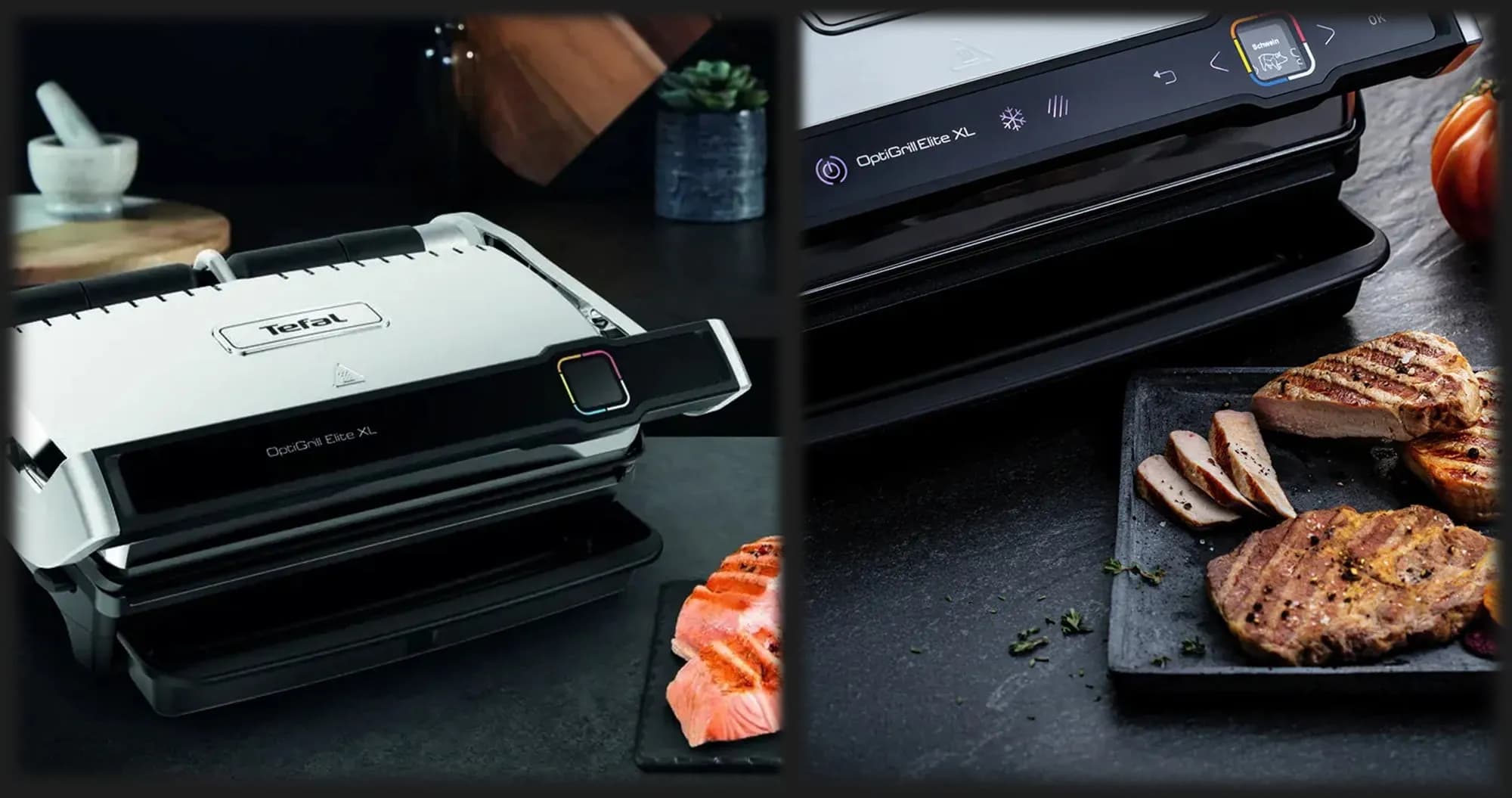 Гриль Tefal OptiGrill ELITE XL GC760D30