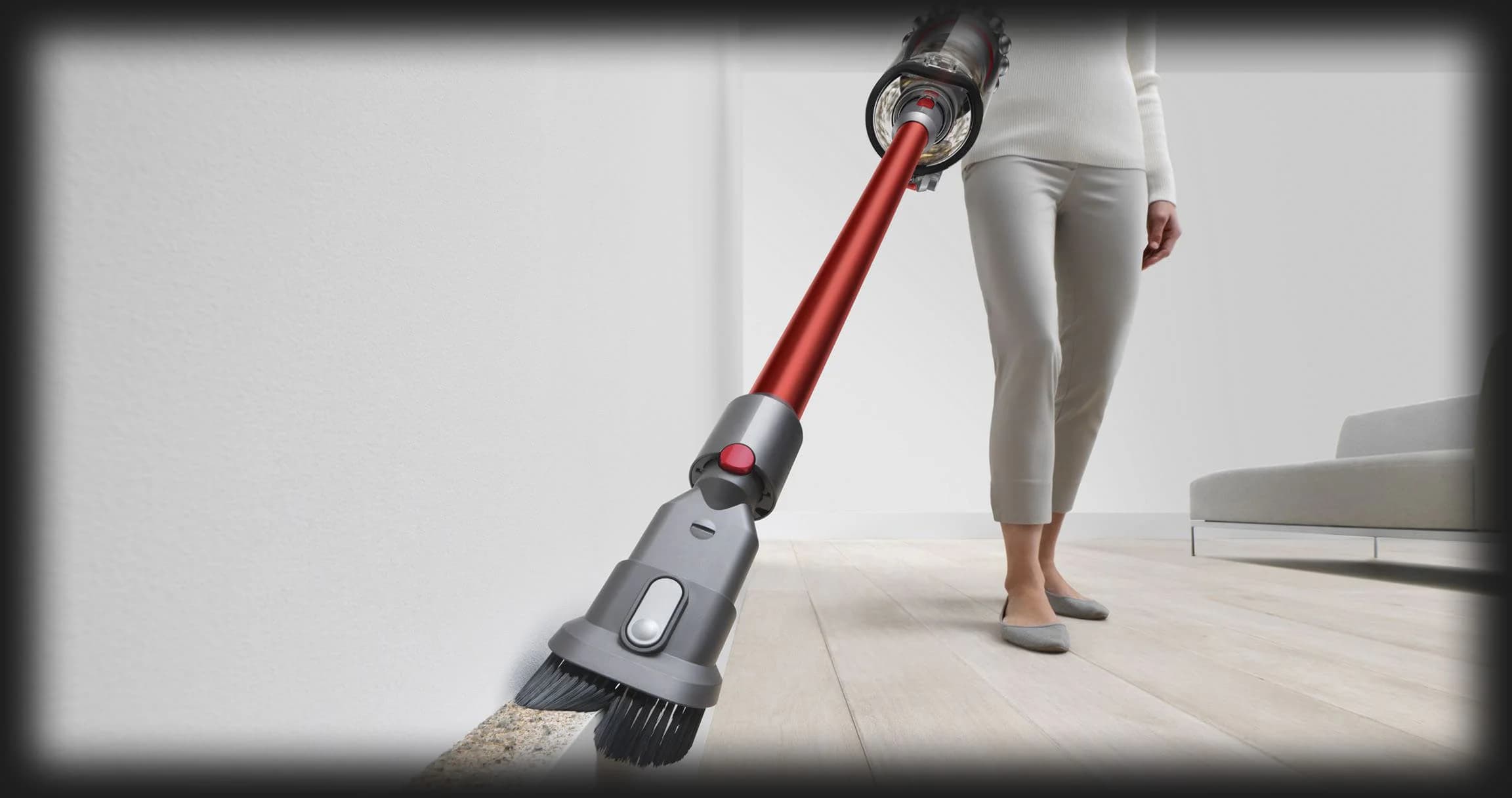 Пылесос (2в1) Dyson Outsize Plus vacuum (Red)