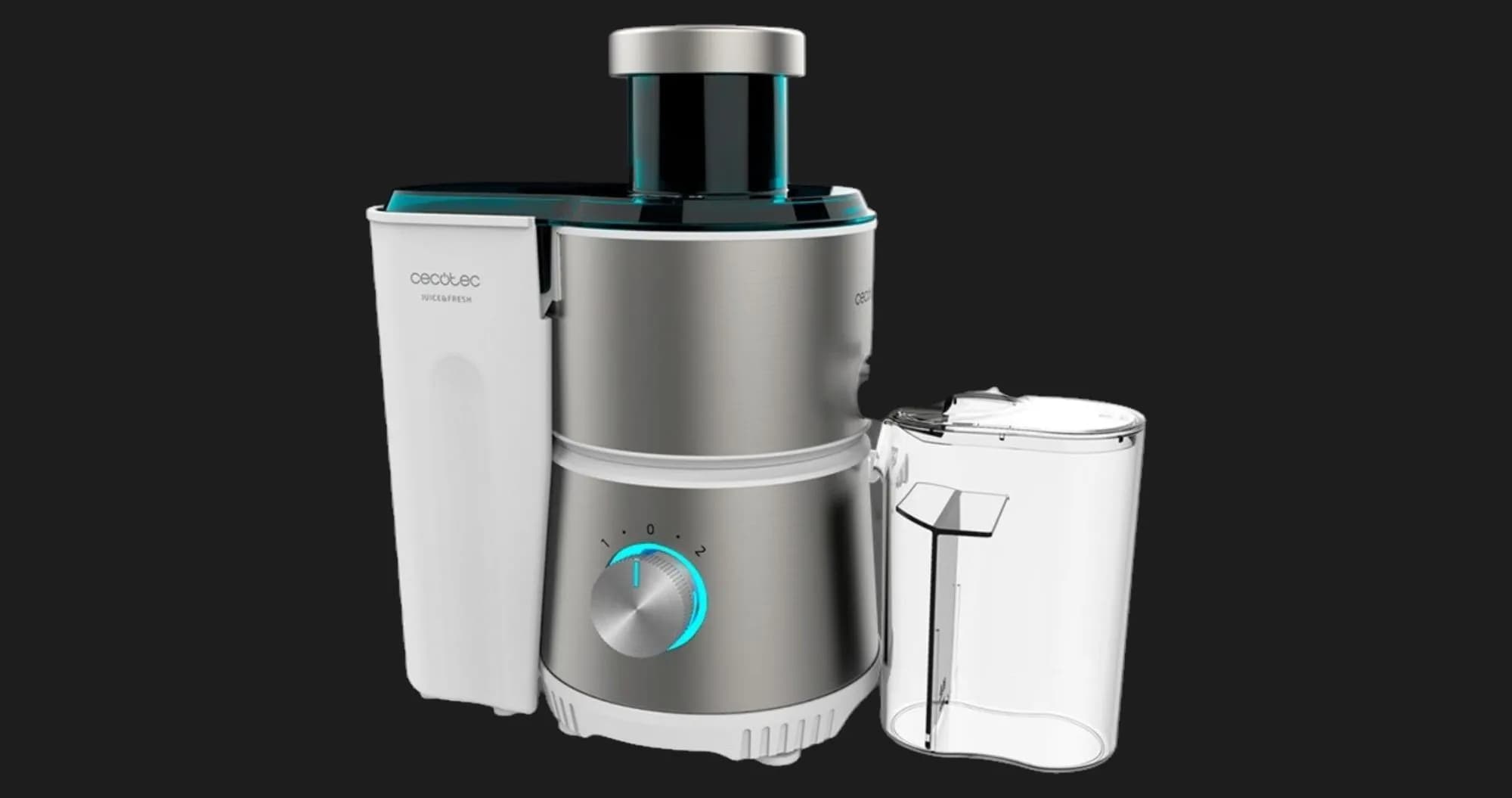 Соковыжималка Cecotec Juice & Fresh 400 (Titan White) (CCTC-04154)