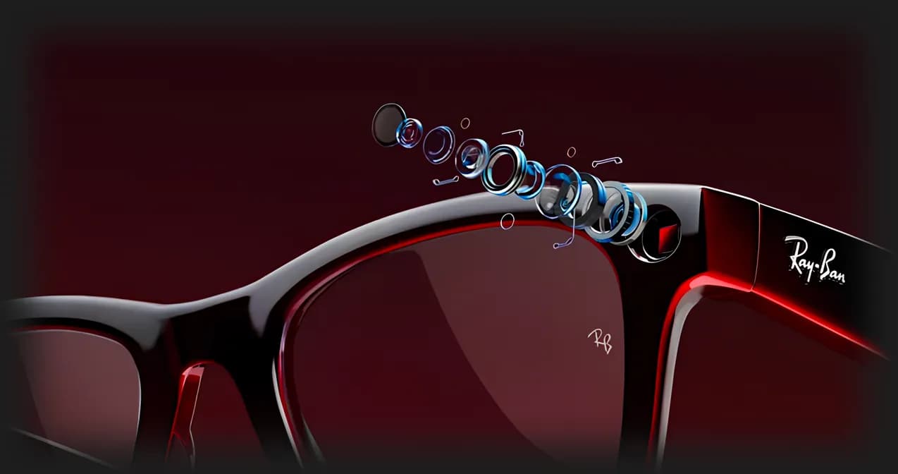 Смарт-очки Ray-Ban Meta Wayfarer (Gen 2) (Matte Black/Clear) (RW4012 601SSB 50-22) (M)