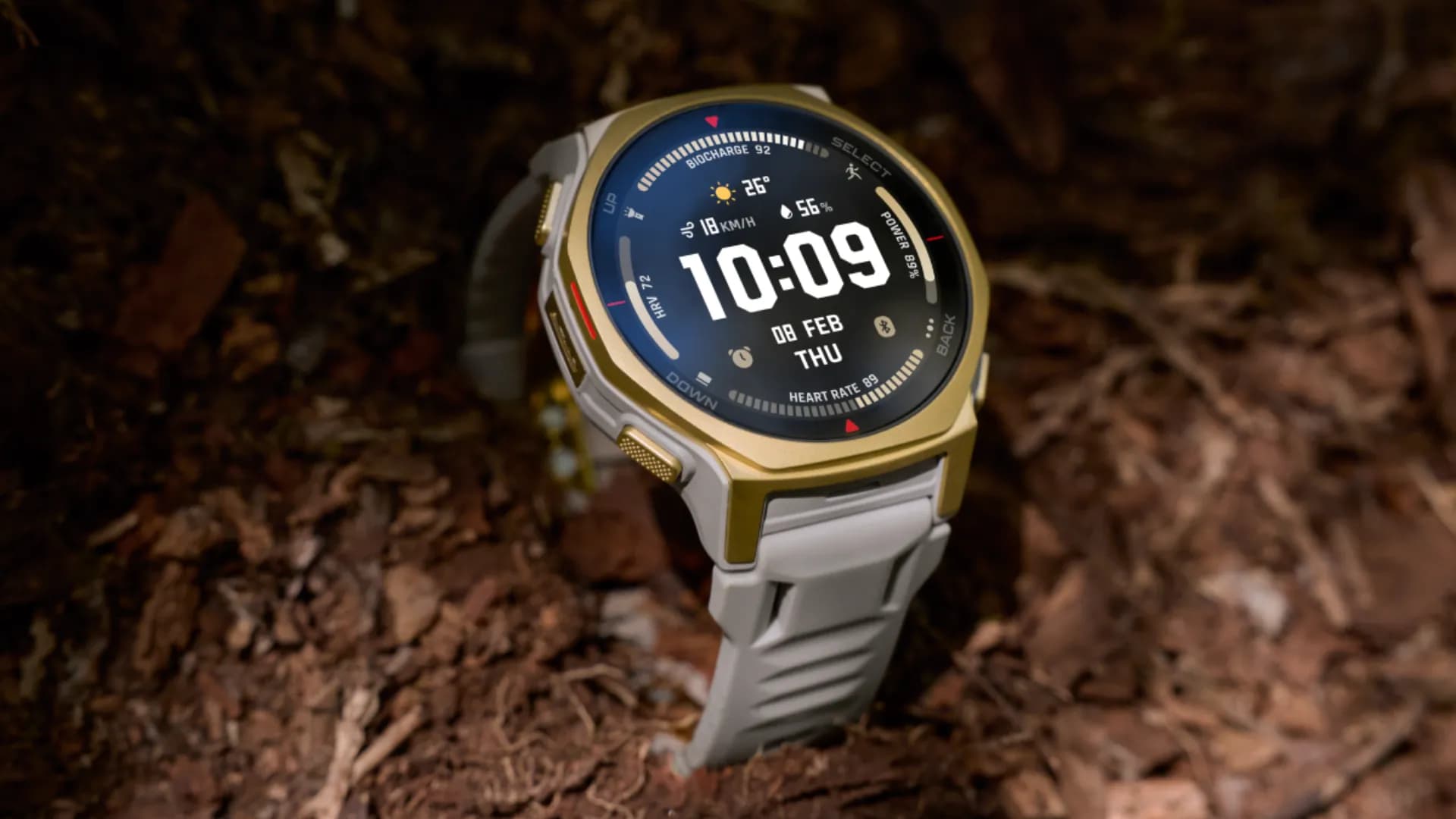 Смарт-часы Amazfit T-Rex 3 Pro 44mm (Black/Gold)