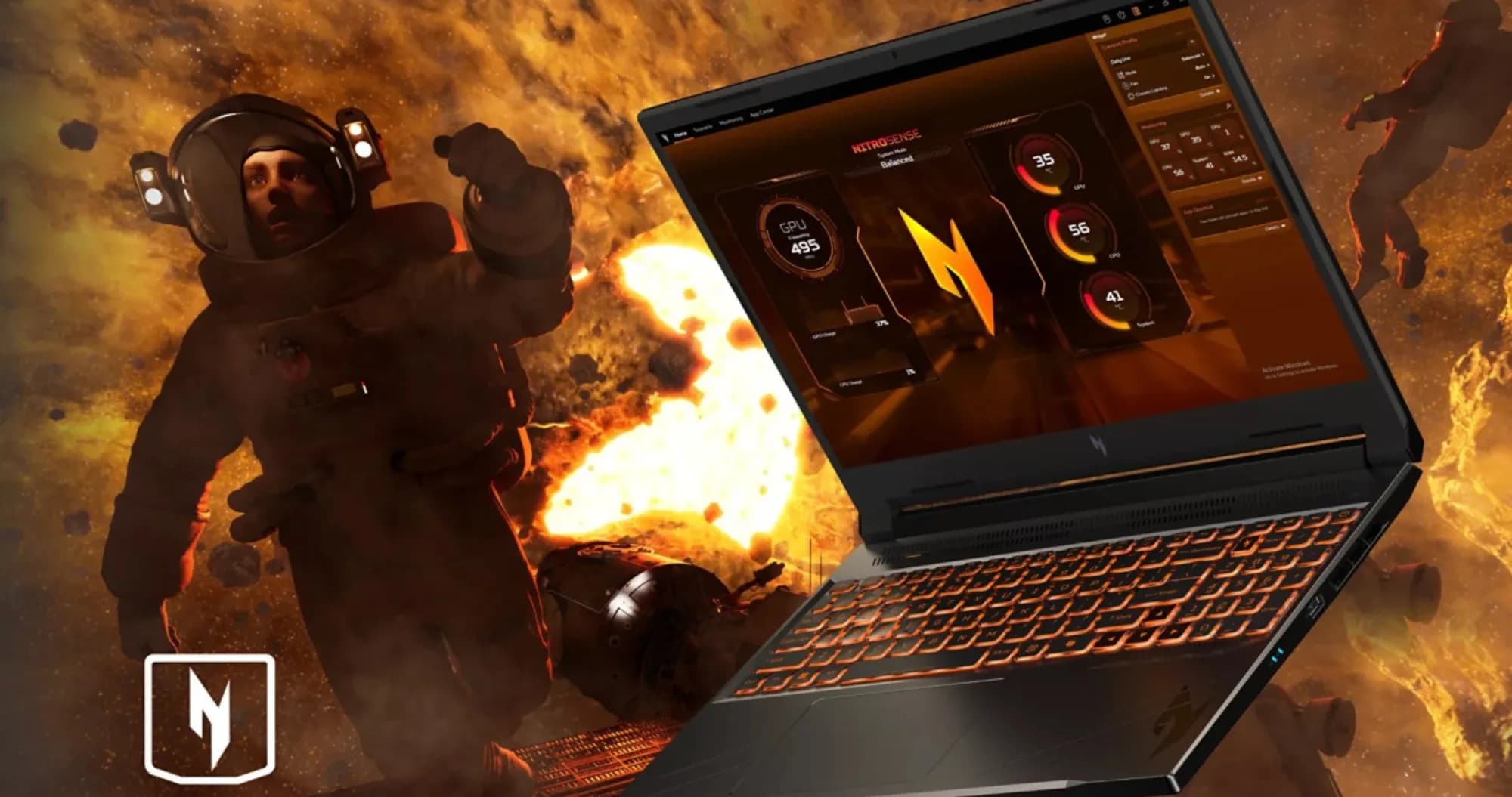 Ноутбук Acer Nitro V 16S ANV16S-71 Black 16" (Intel Core 5/16GB/512GB/RTX 5060) (NH.U28EP.00B)