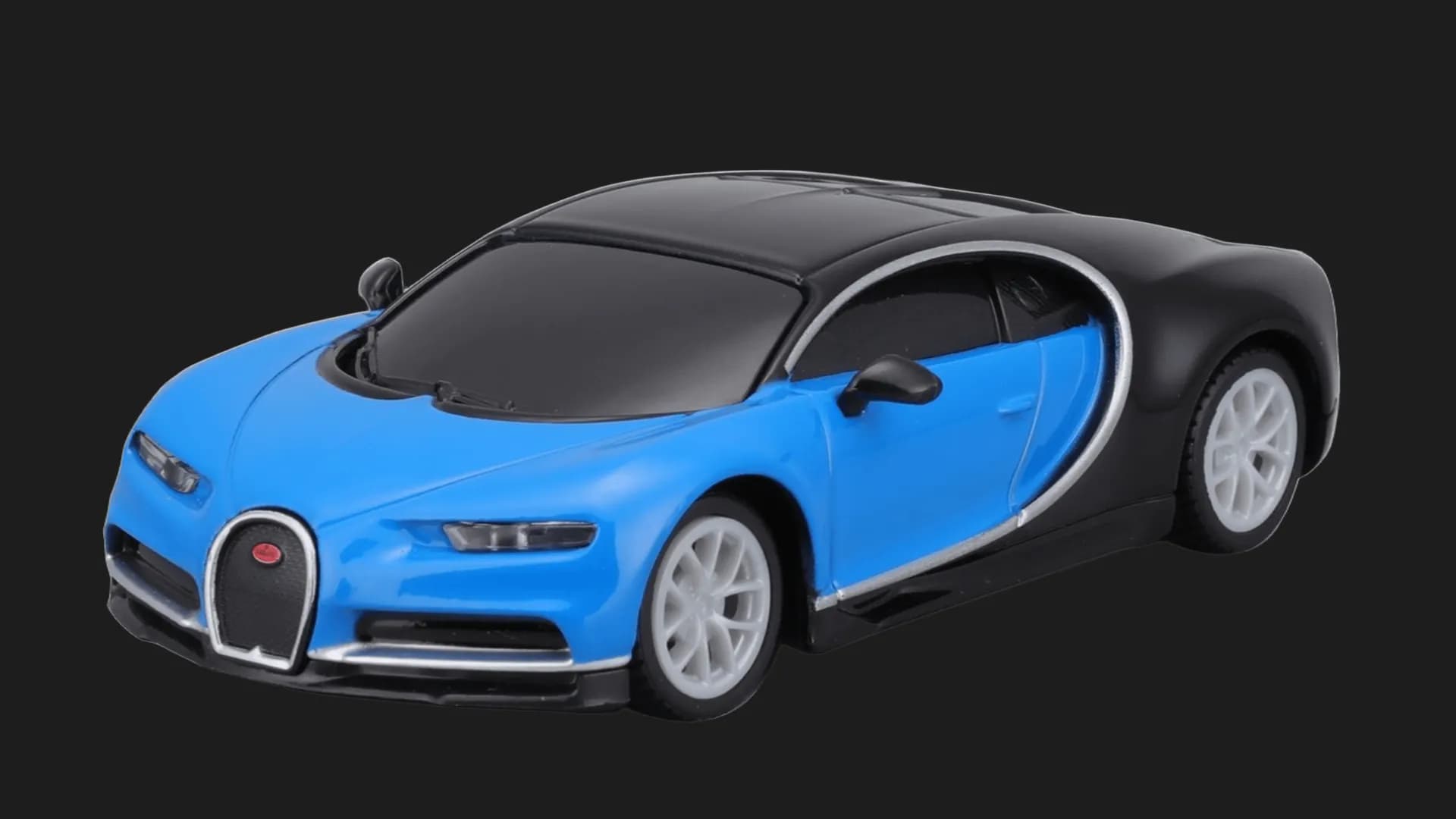 Автомобиль на дистанционном управлении Maisto Tech — Bugatti Chiron, 1:41 (82651 (23012)) (Blue/Black)