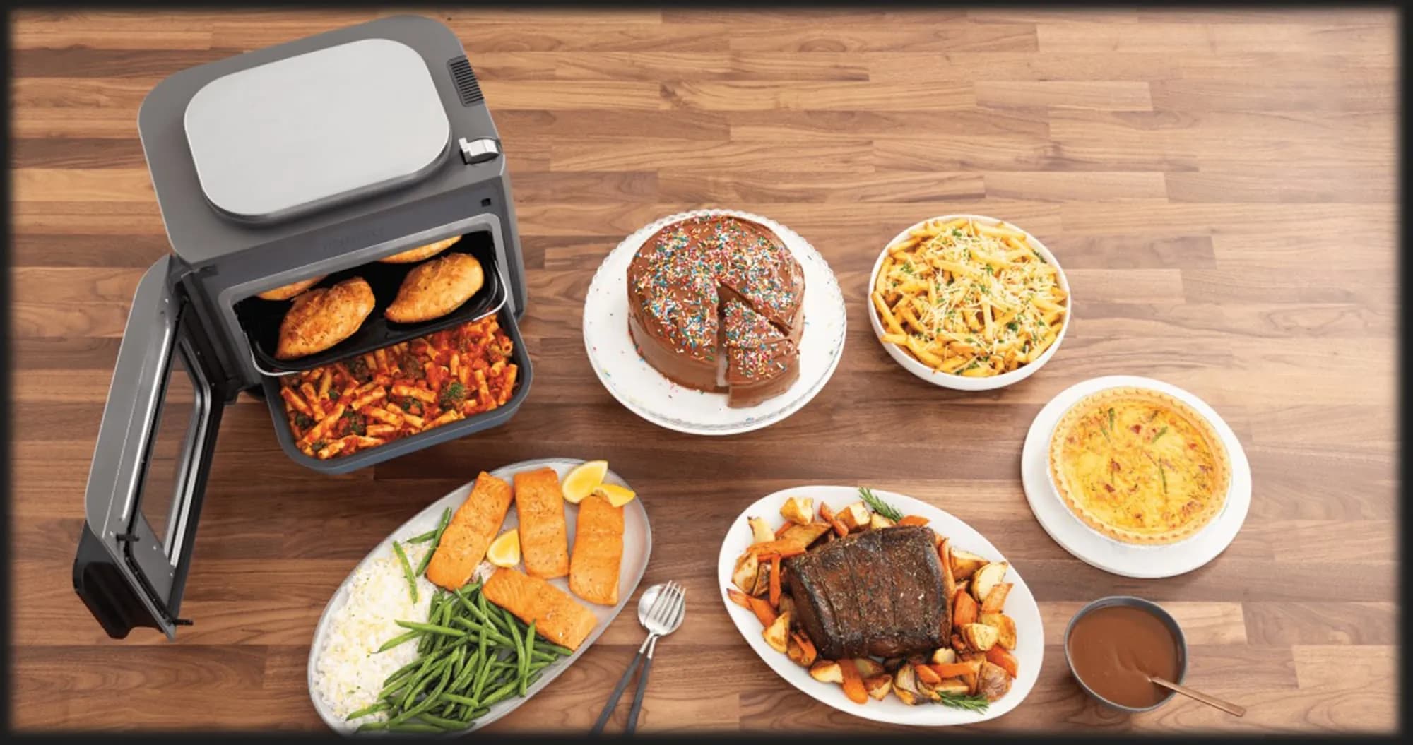 Мультипечь Ninja Combi 12-in-1 Multi-Cooker, Oven & Air Fryer SFP700EU