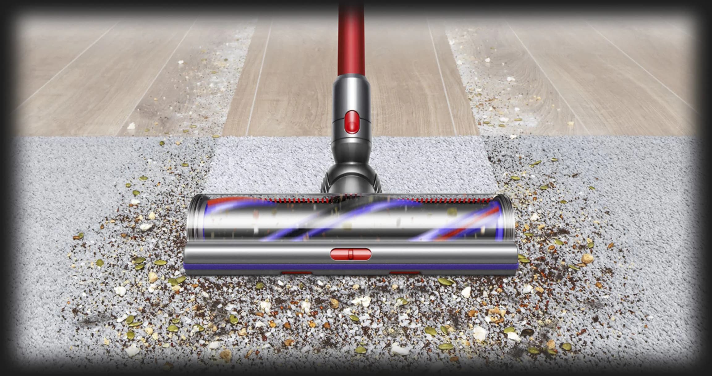 Пылесос (2в1) Dyson Outsize Plus vacuum (Red)