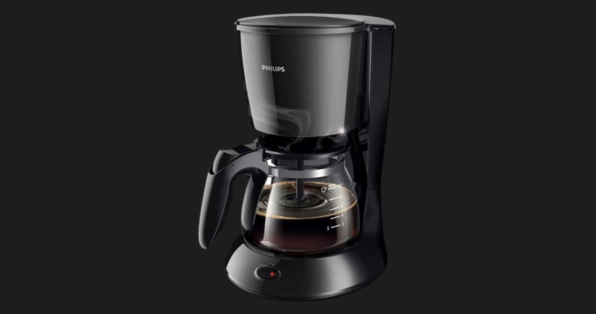 Кофеварка капельная Philips Daily Collection (Black) (HD7432/20)