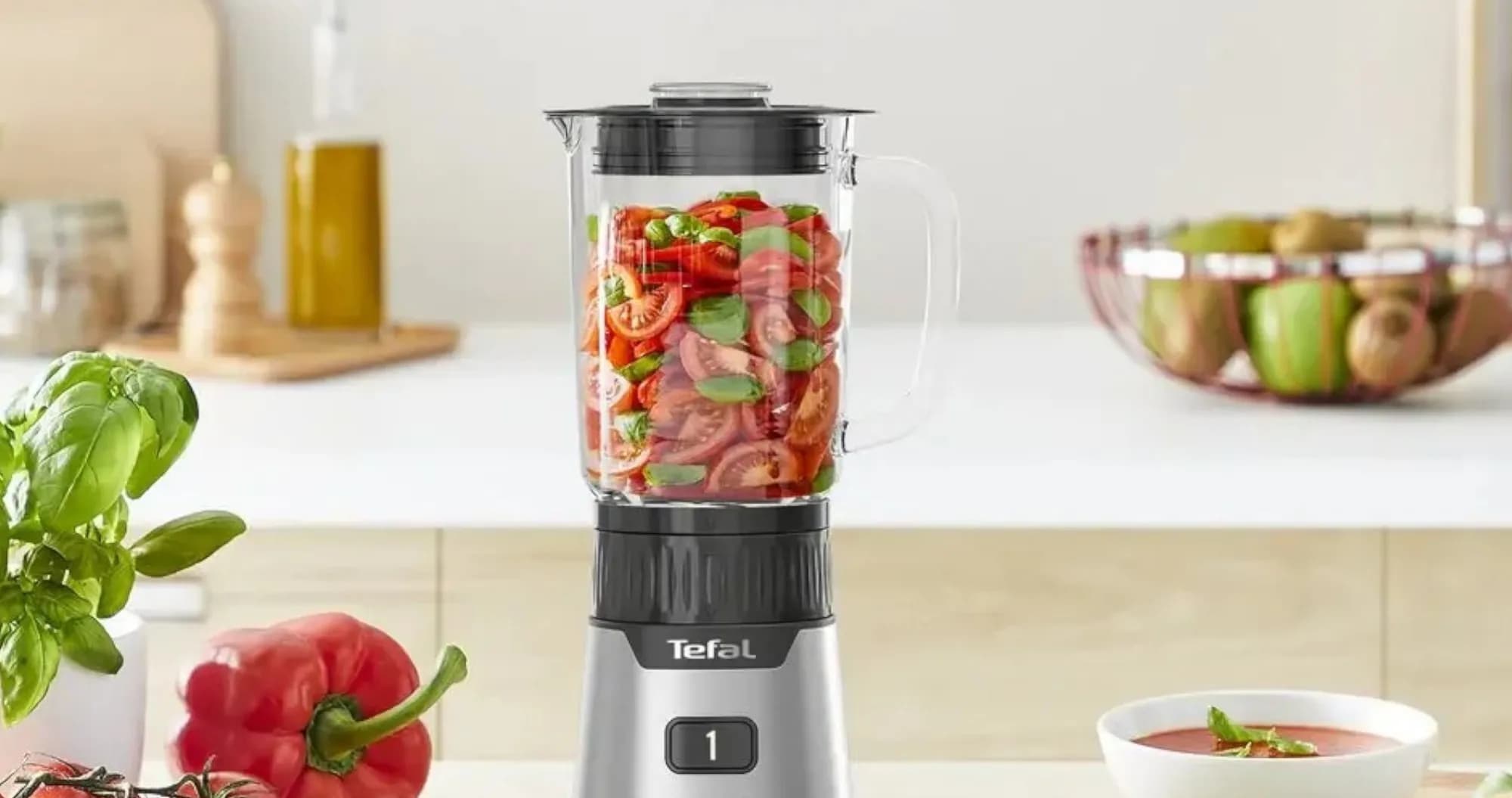 Блендер стационарный Tefal (Silver)
