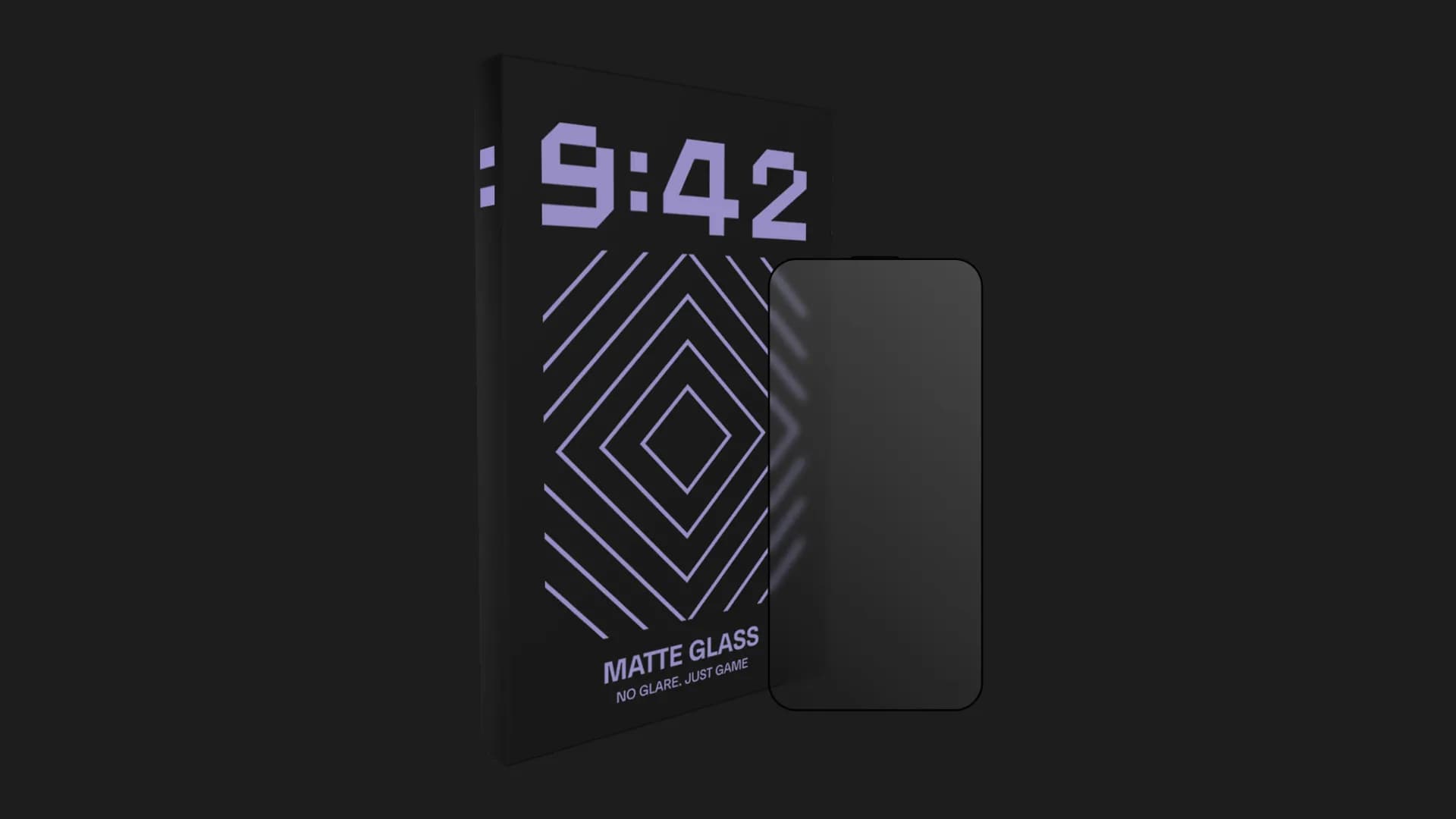 Защитное стекло 9:42 Matte для iPhone 17 Pro
