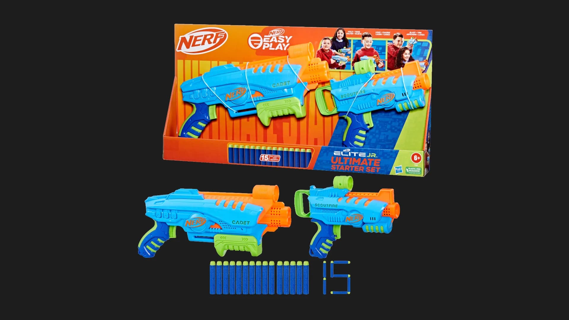 Набор бластеров Nerf Elite junior Ultimate Starter (F6369)