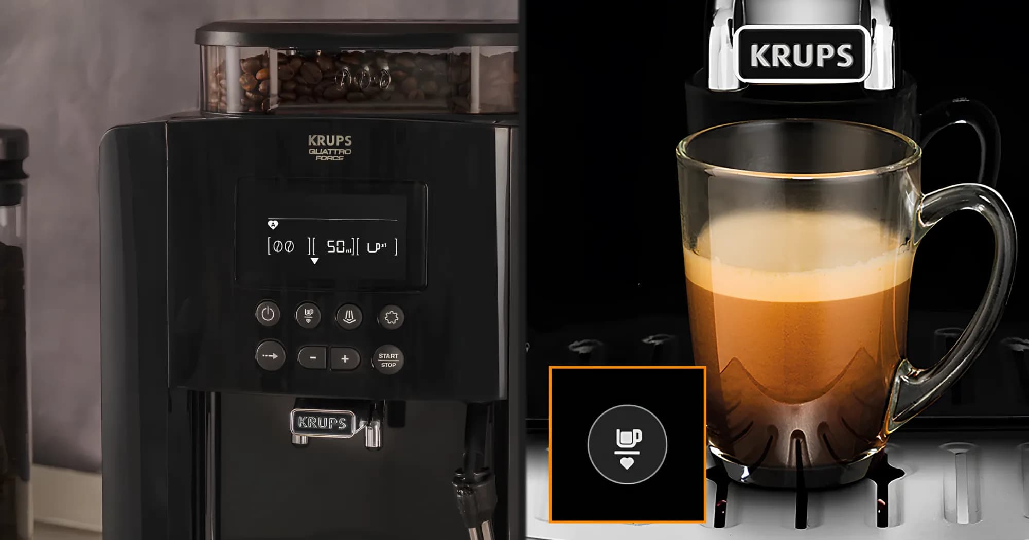 Кофемашина Krups Arabica (Black)