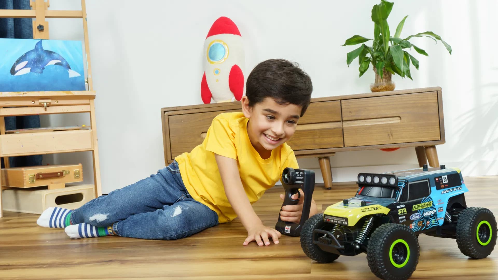Автомобиль на р/у Maisto Tech — Brocky Off-Road Ford Bronco (81605)
