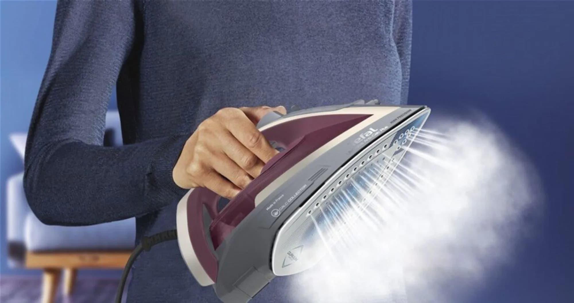 Утюг Tefal FV6840E0 (Burgundy/Gray)