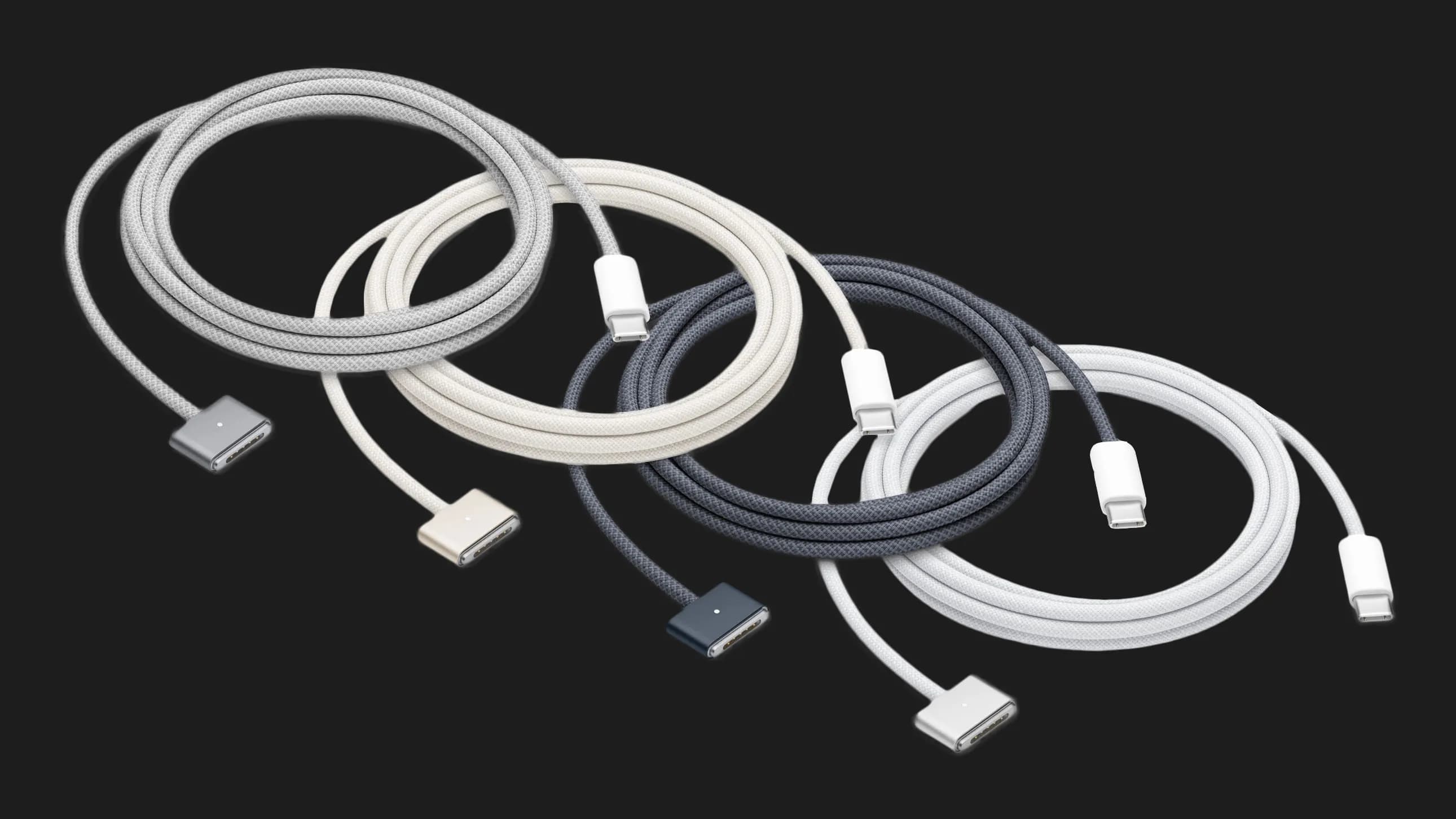 Кабель Apple USB-C для MagSafe 3 Cable (2m) (Midnight)