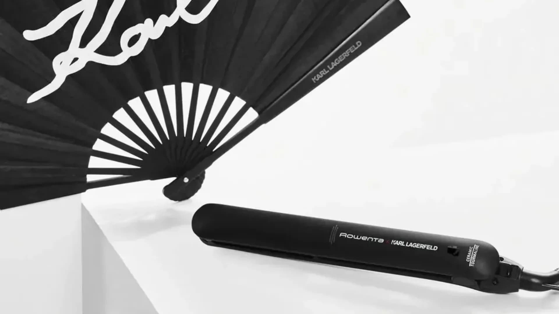 Выпрямитель Rowenta x Karl Lagerfeld Easyliss (Black) (SF161LF0)