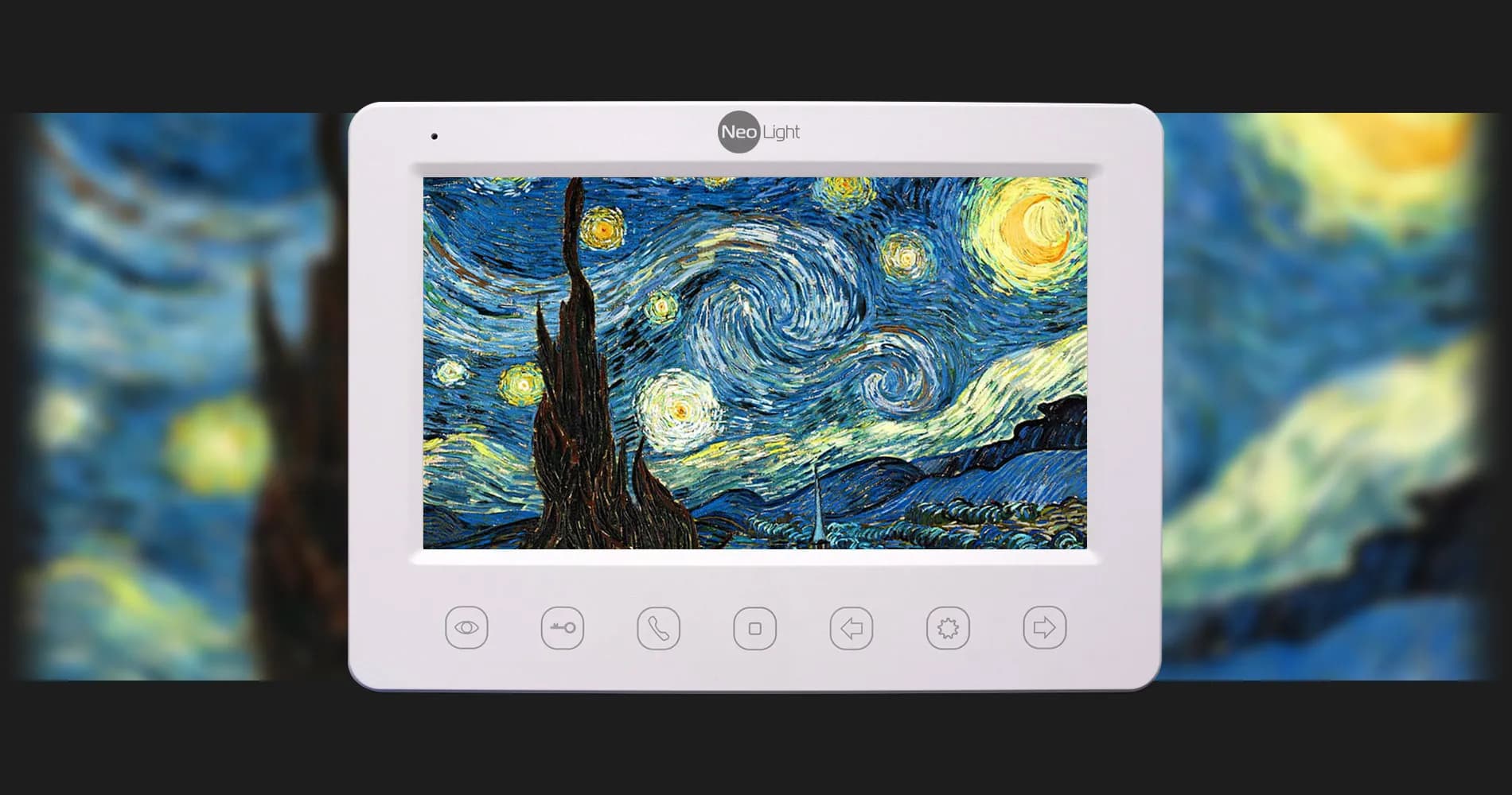 Видеодомофон Neolight Kappa HD (White)