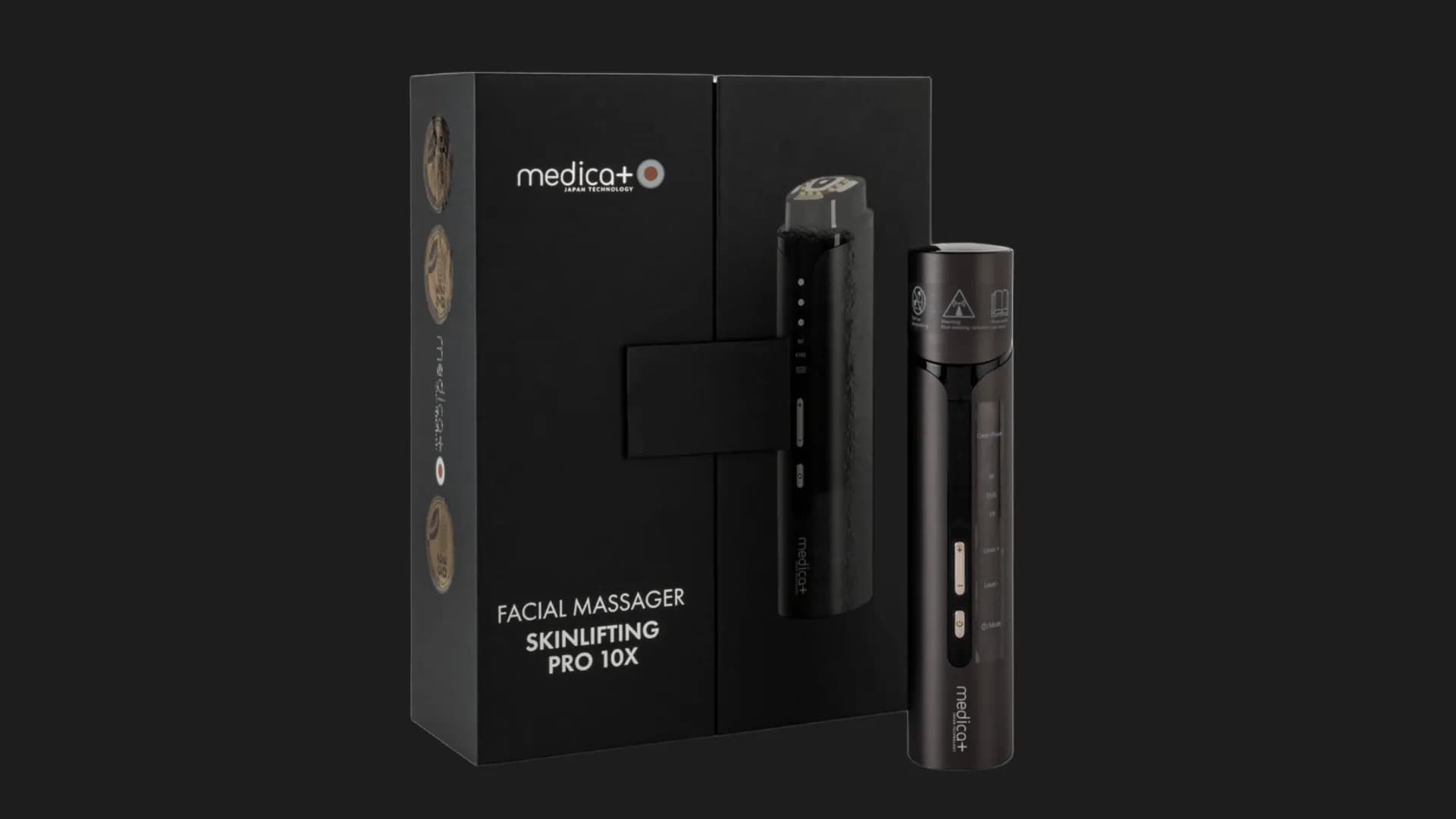 Микротоковый RF лифтинг-массажер MEDICA+ Skin Lifting PRO 10x (Brown)