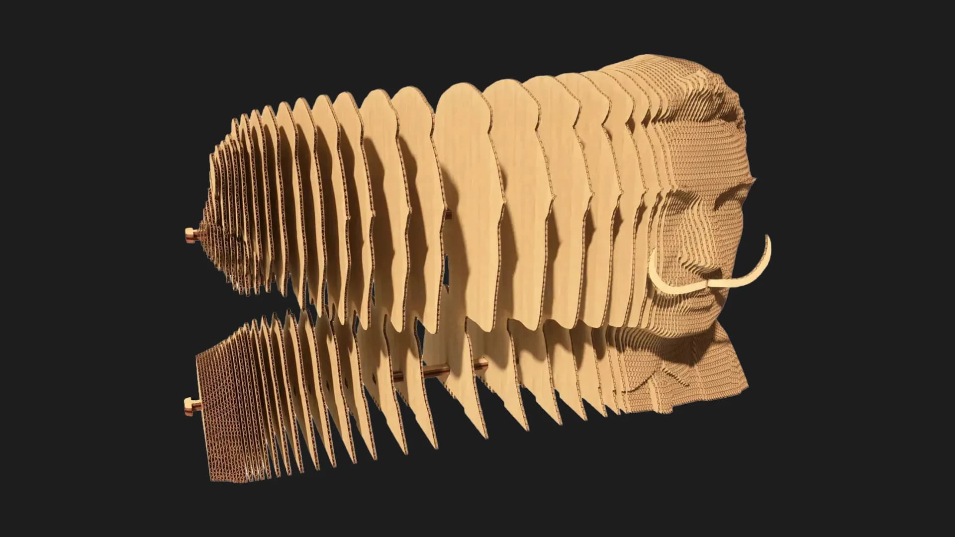 Картонный 3D пазл-конструктор Cartonic Сальвадор Дали (Salvador) (CARTMSDL)