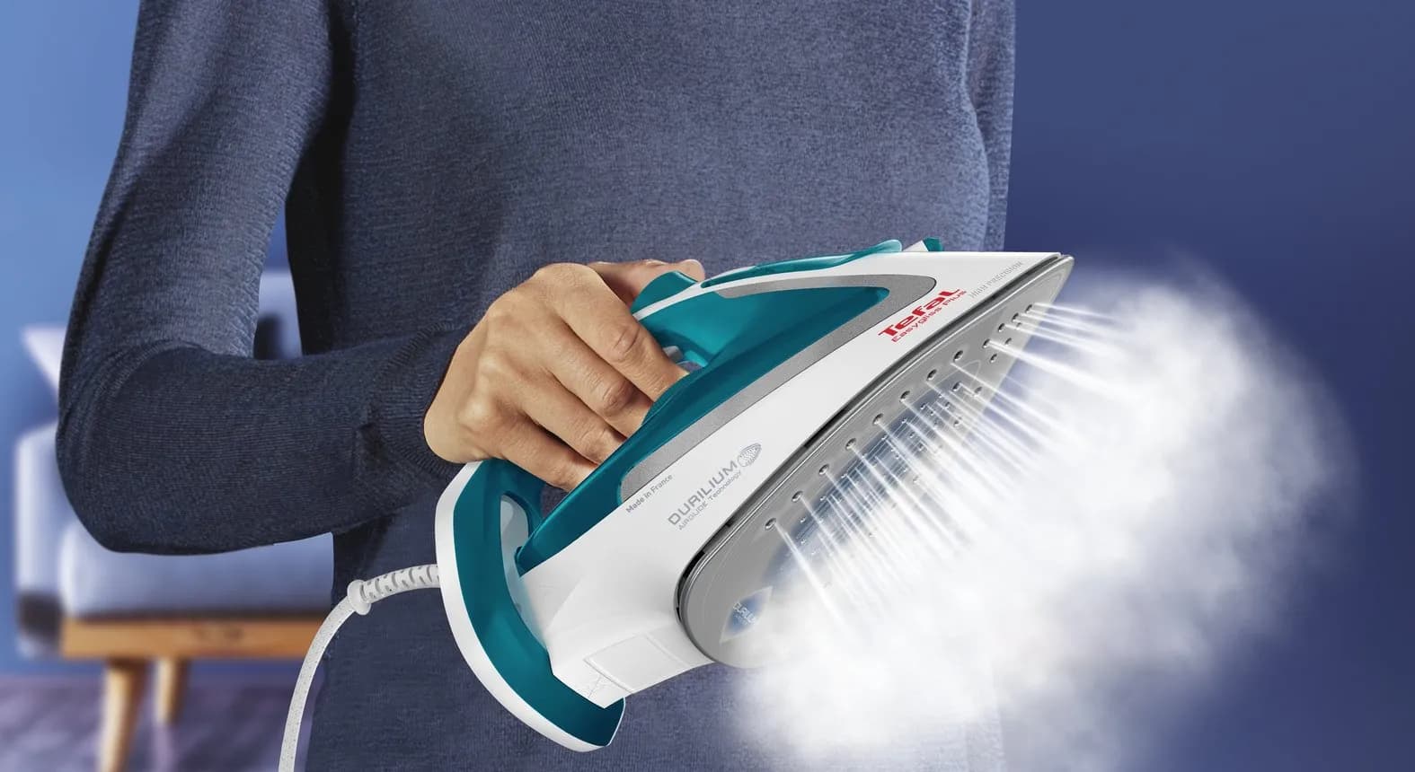 Утюг Tefal FV5718E0 (White/Turquoise)