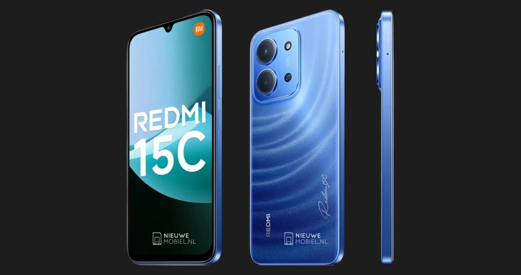 Xiaomi Redmi 15C 4/128GB (Moonlight Blue) (UA)