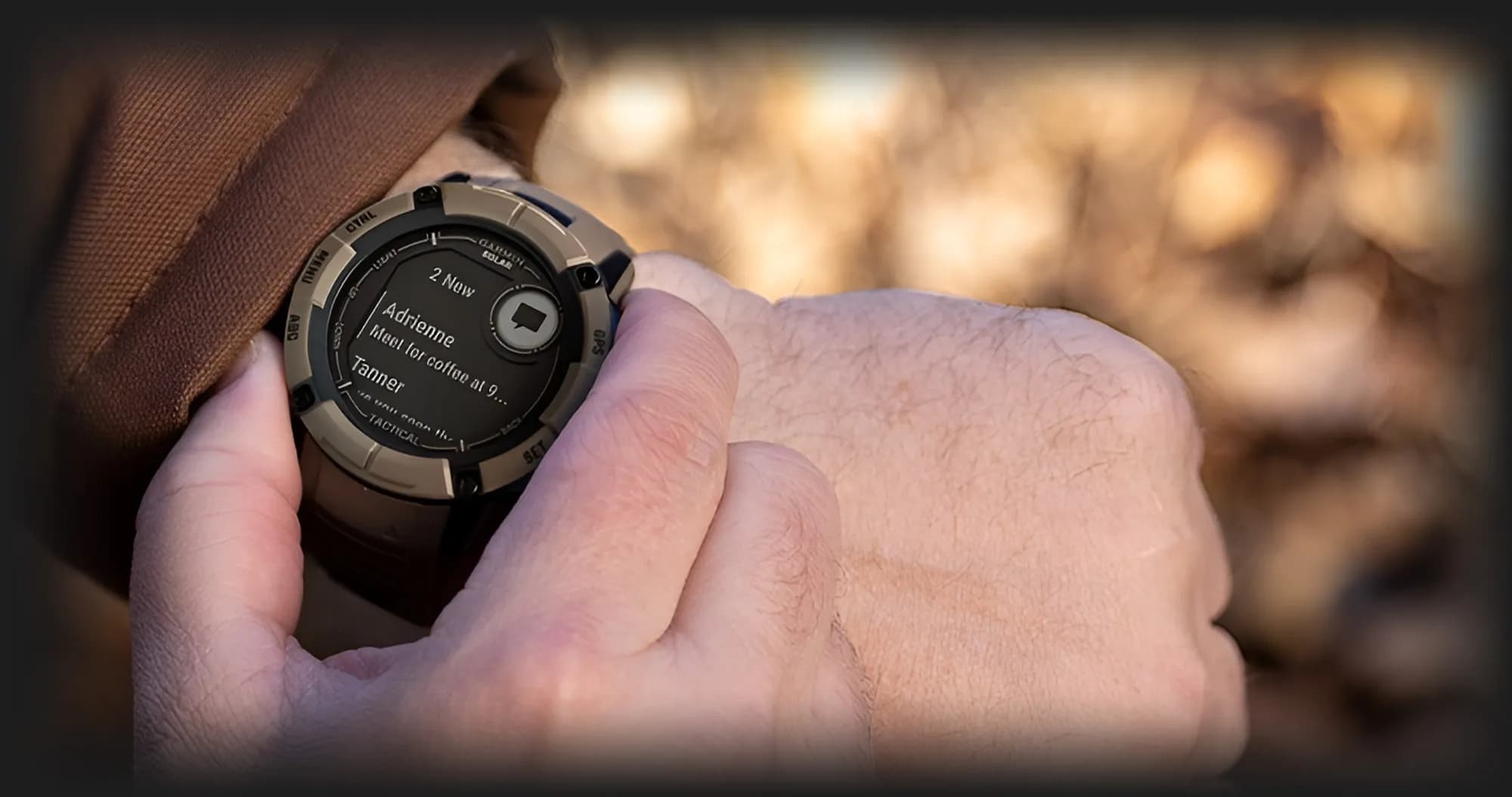 Garmin Instinct 2X Solar Tactical Edition Coyote Tan