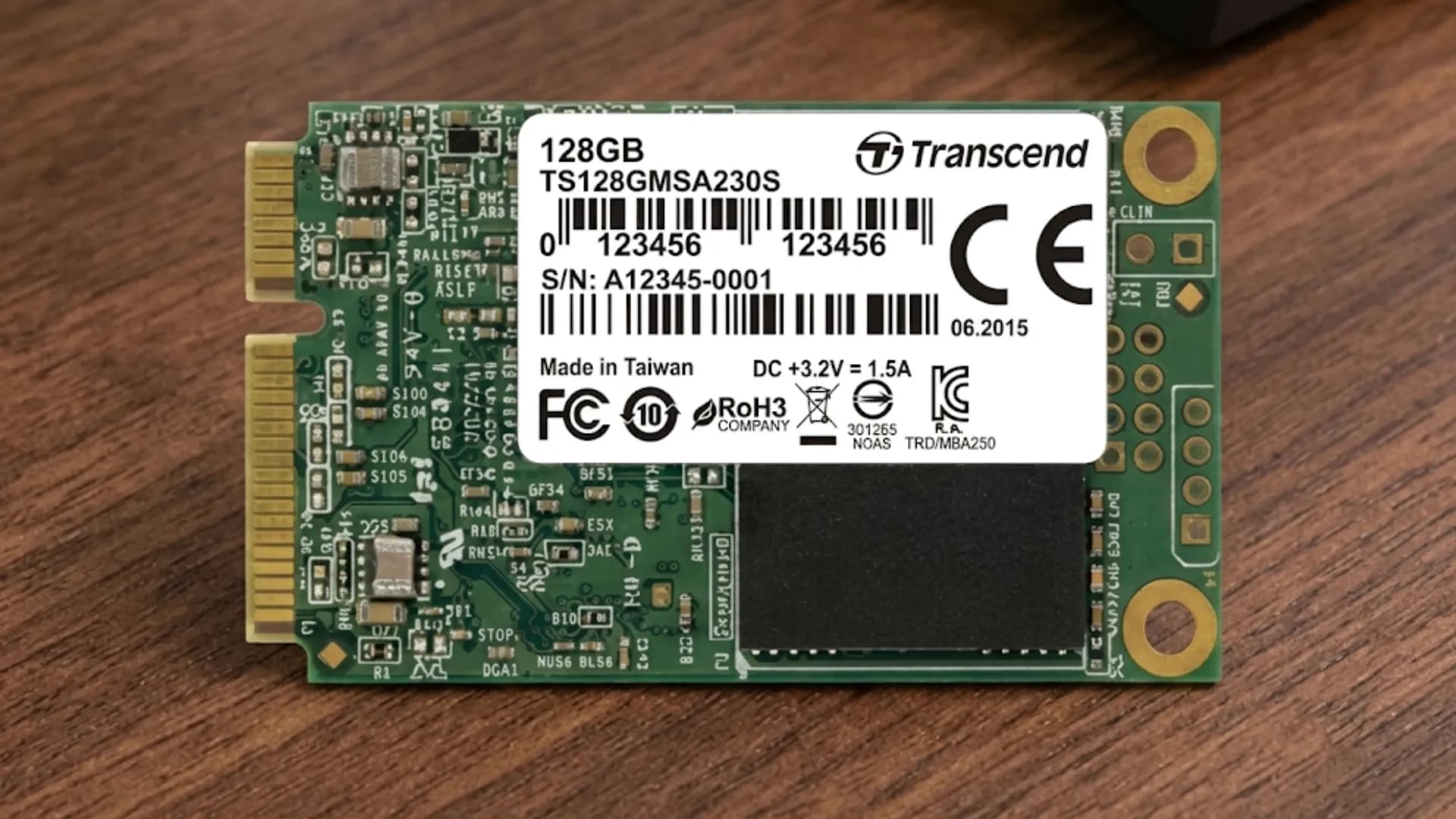 SSD Transcend 230S 128GB mSATA (TS128GMSA230S)