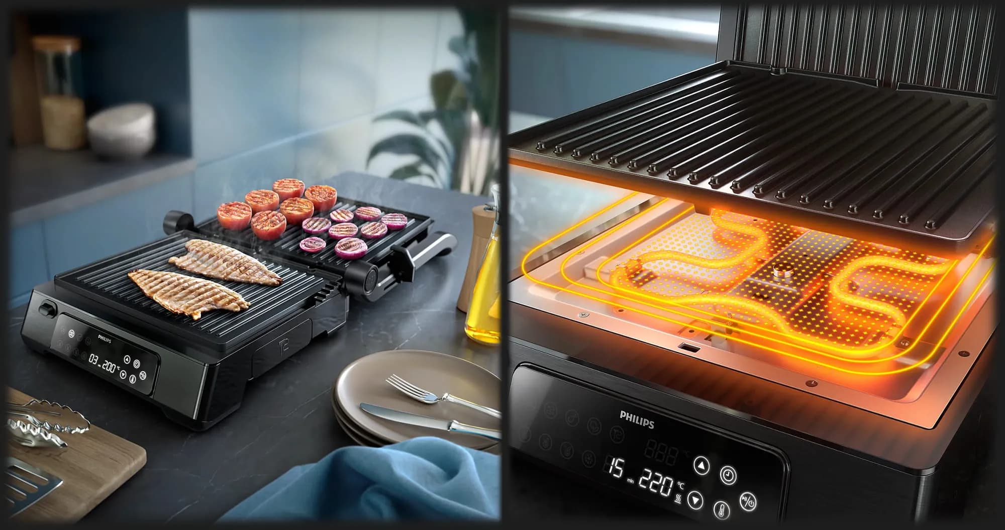 Гриль Philips Series 7000 HD6307/70