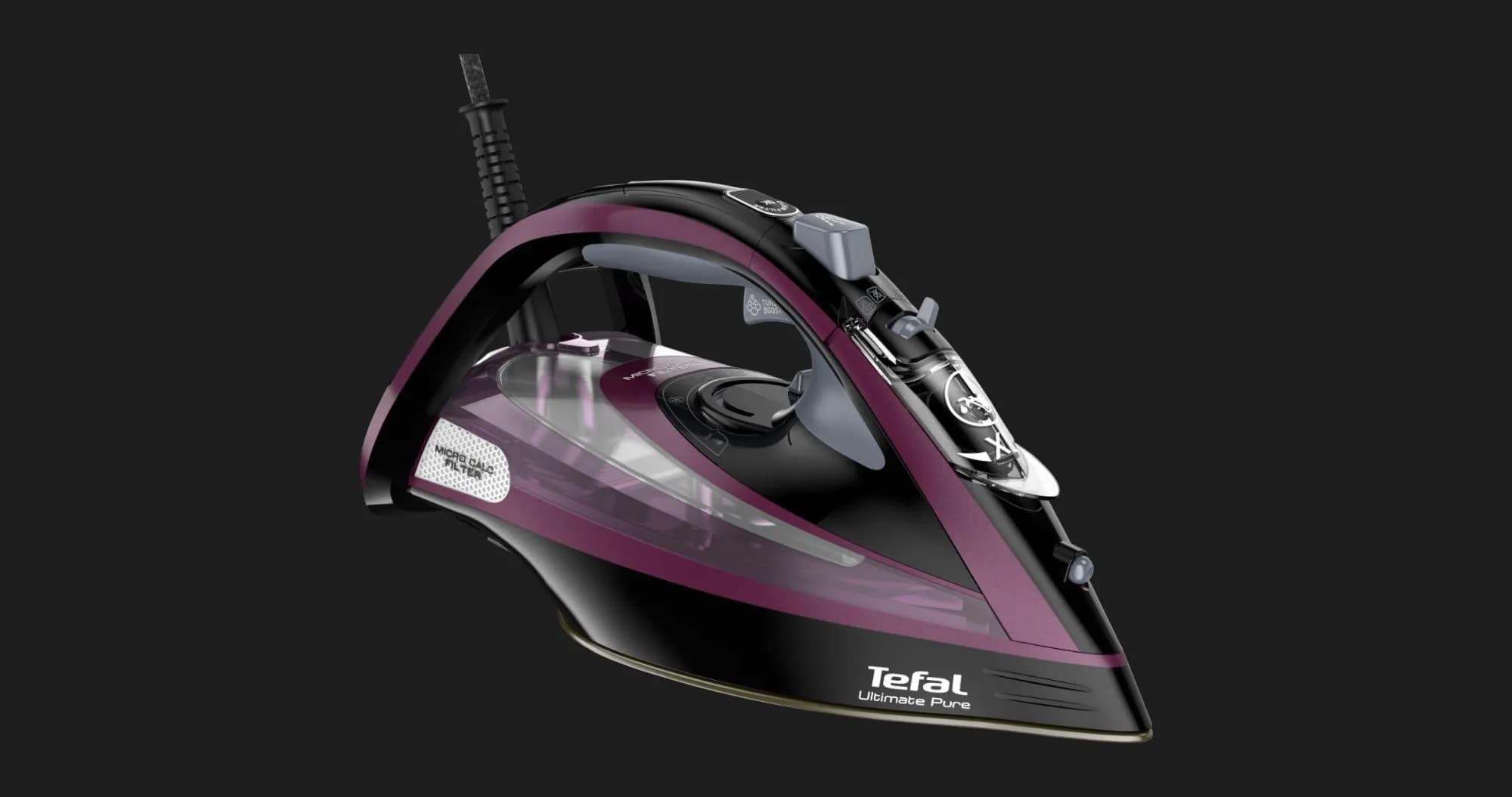 Утюг Tefal FV9835E0 (Black/Burgundy)