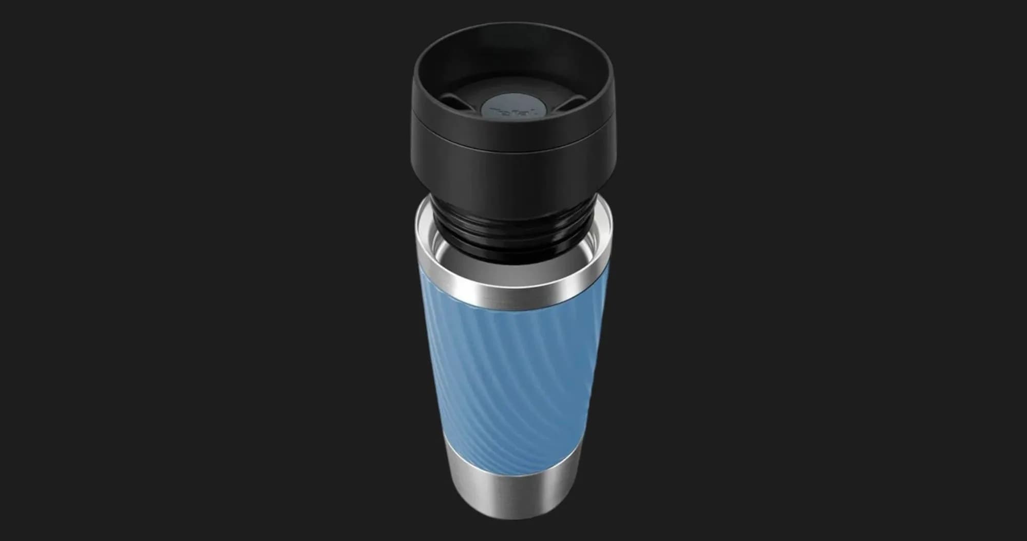 Термокружка Tefal N2024510 Travel Mug Classic Twist 0,36 (Blue)