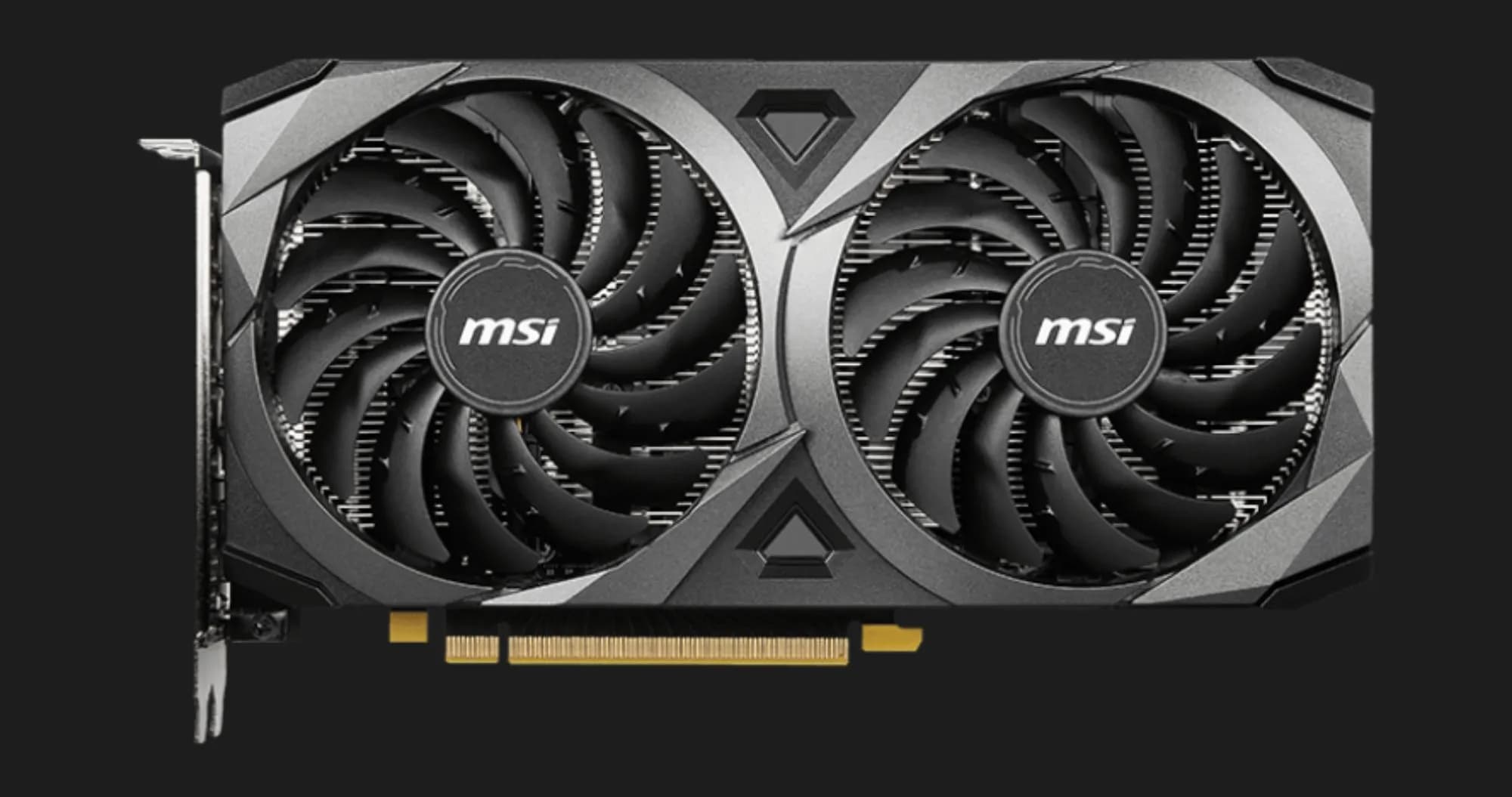 Видеокарта MSI GeForce RTX 3050 Ventus 2X E OC 6GB (GeForce RTX 3050 VENTUS 2X E 6G OC)