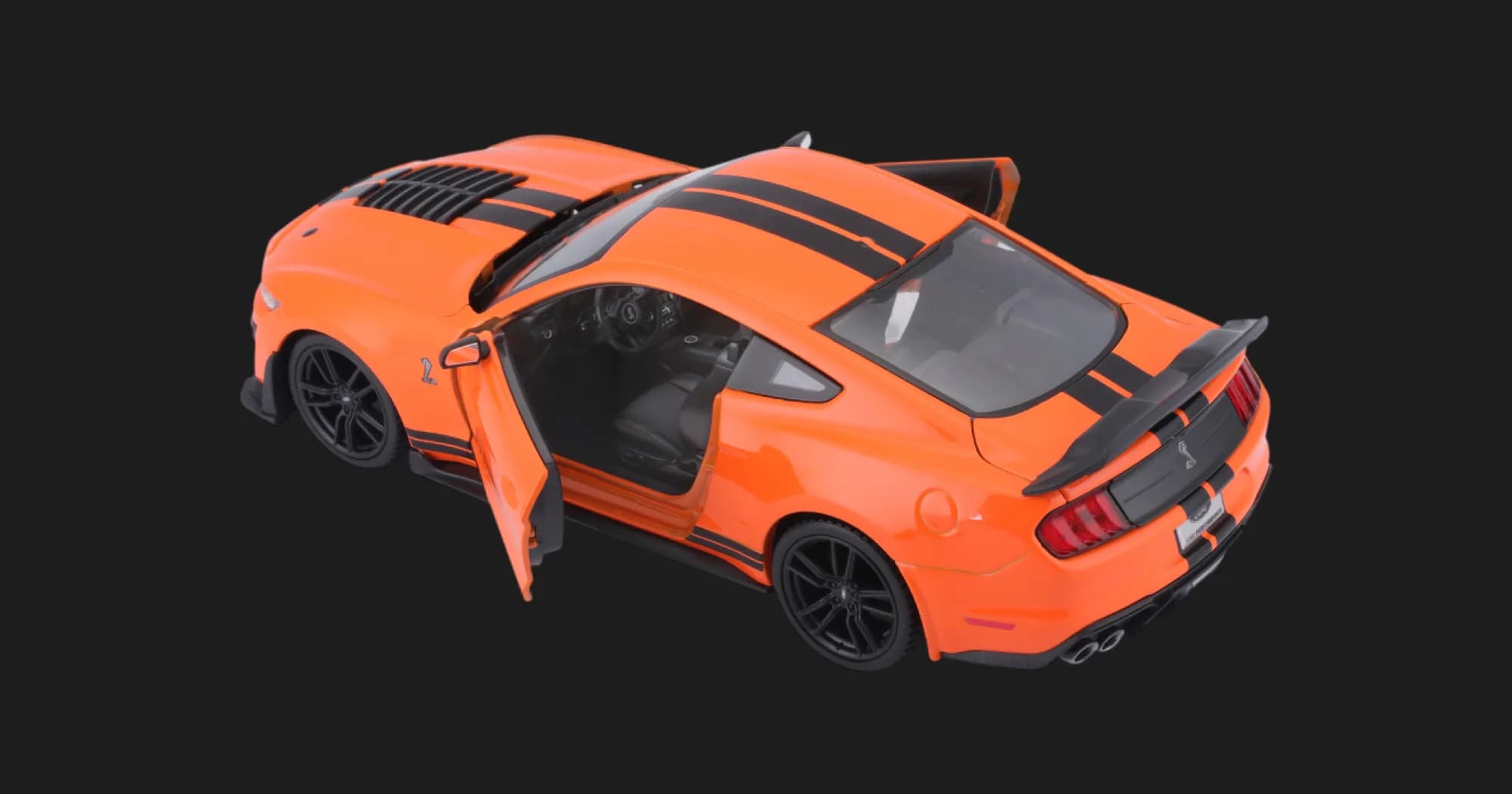 Автомодель Maisto 2020 Ford Mustang Shelby GT500, 1:24 (31532 orange)