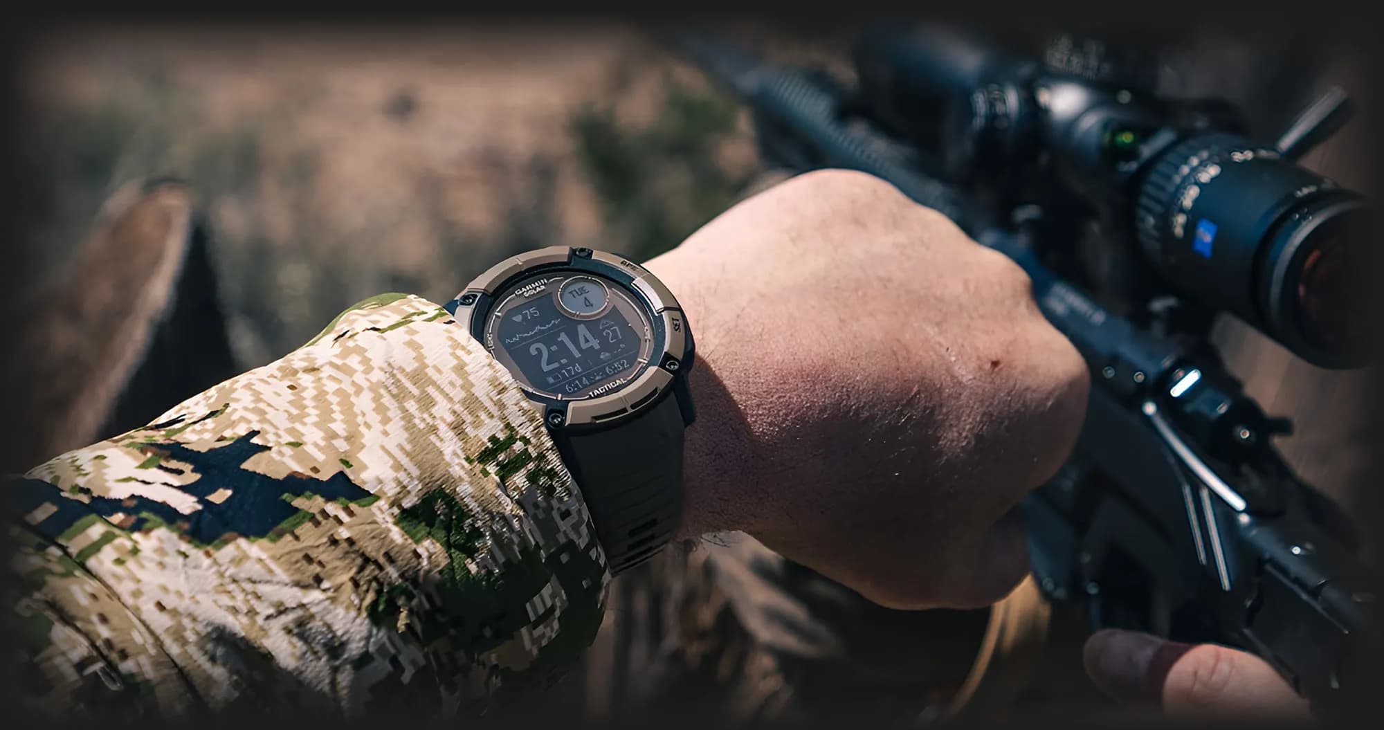 Garmin Instinct 2X Solar Tactical Edition Coyote Tan