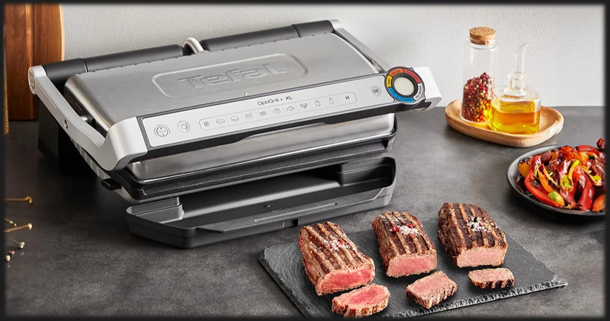 Гриль Tefal OptiGrill+ XL GC727810