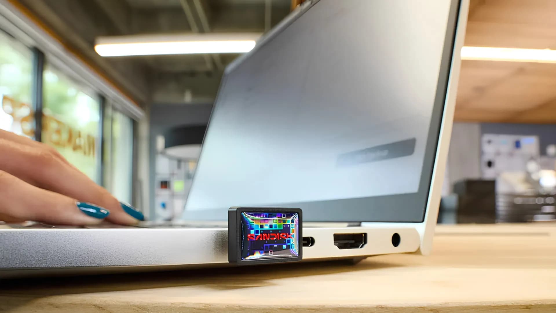 Флеш-накопитель SanDisk USB 3.2 Gen1 Extreme Fit Type-C 64Gb