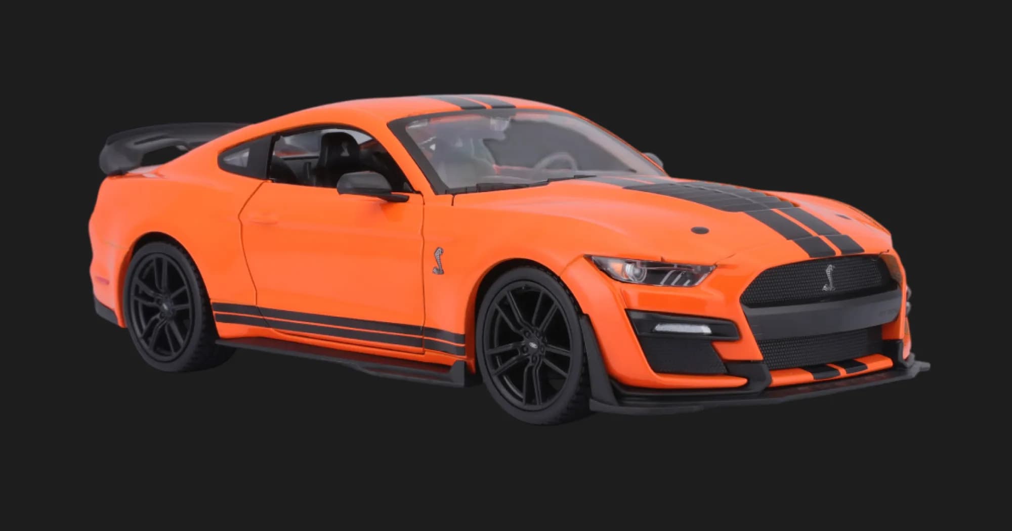 Автомодель Maisto 2020 Ford Mustang Shelby GT500, 1:24 (31532 orange)