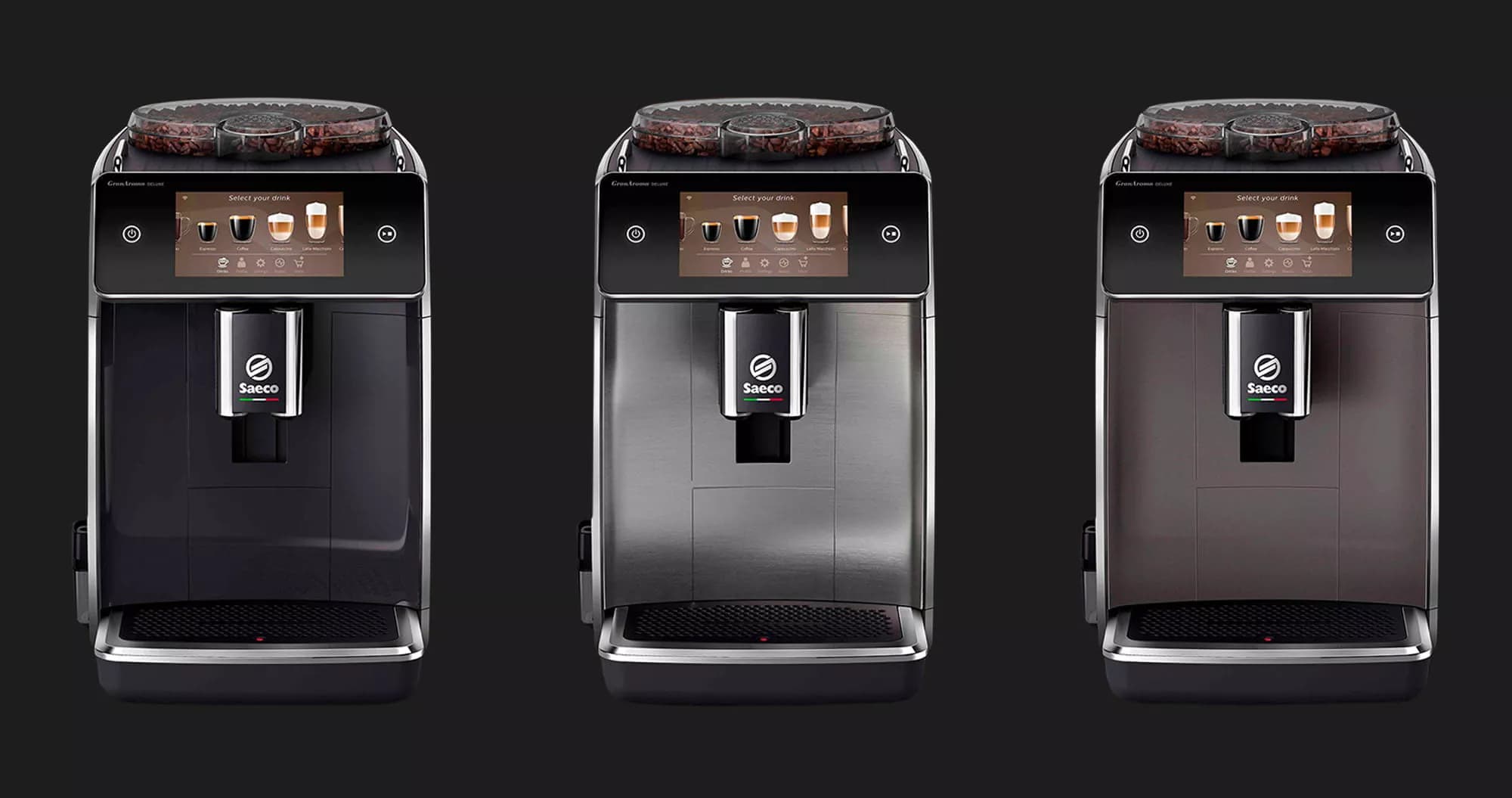 Кофемашина Saeco GranAroma Deluxe (Black)