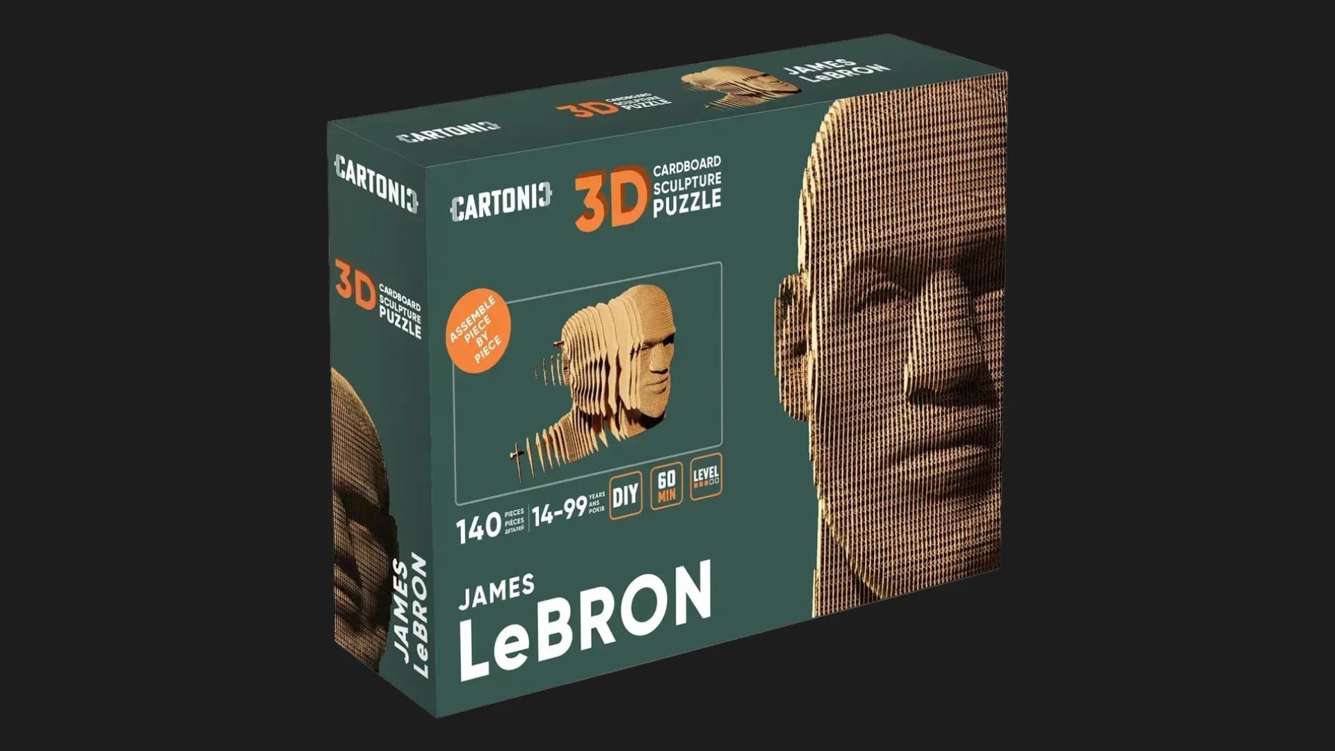 Картонный 3D пазл-конструктор Cartonic Леброн Джеймс (LeBRON) (CARTMLBJ)