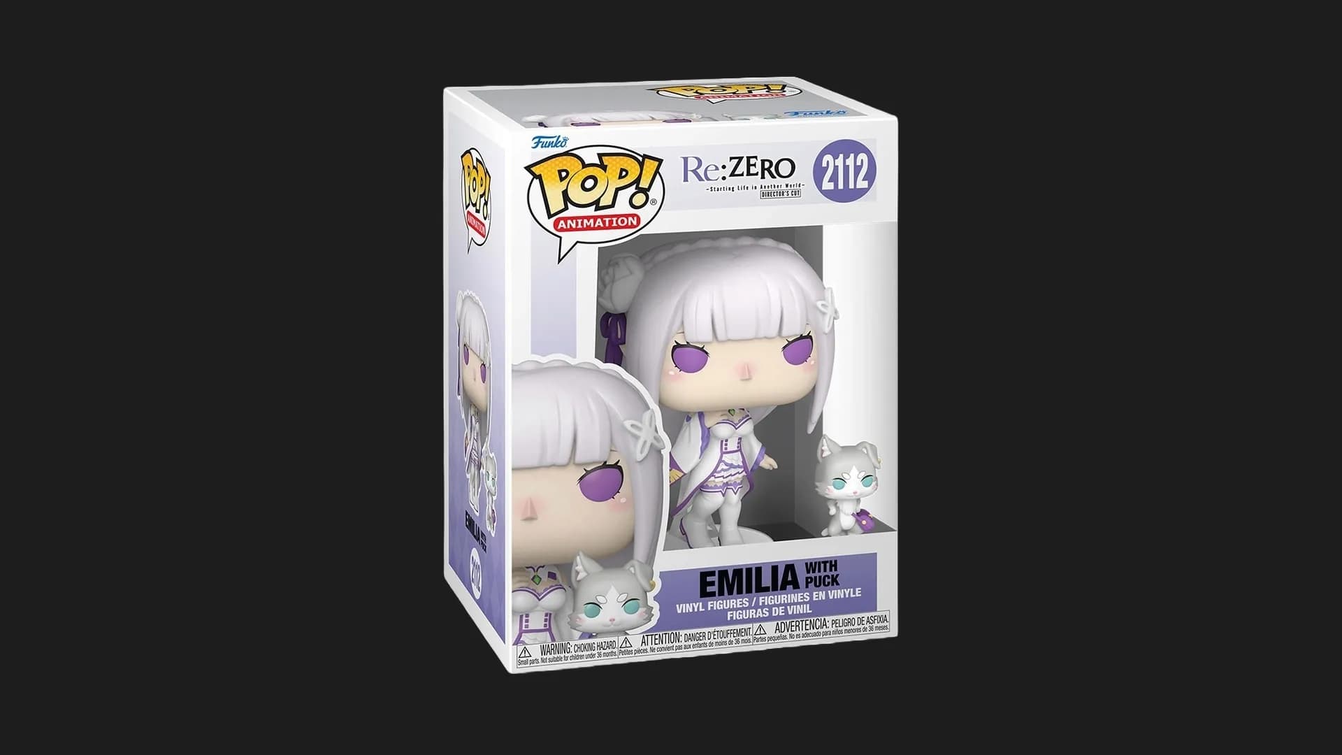 Набор фигурок Funko Pop! серии Re:ZERO — Емилия с Паком (86515)