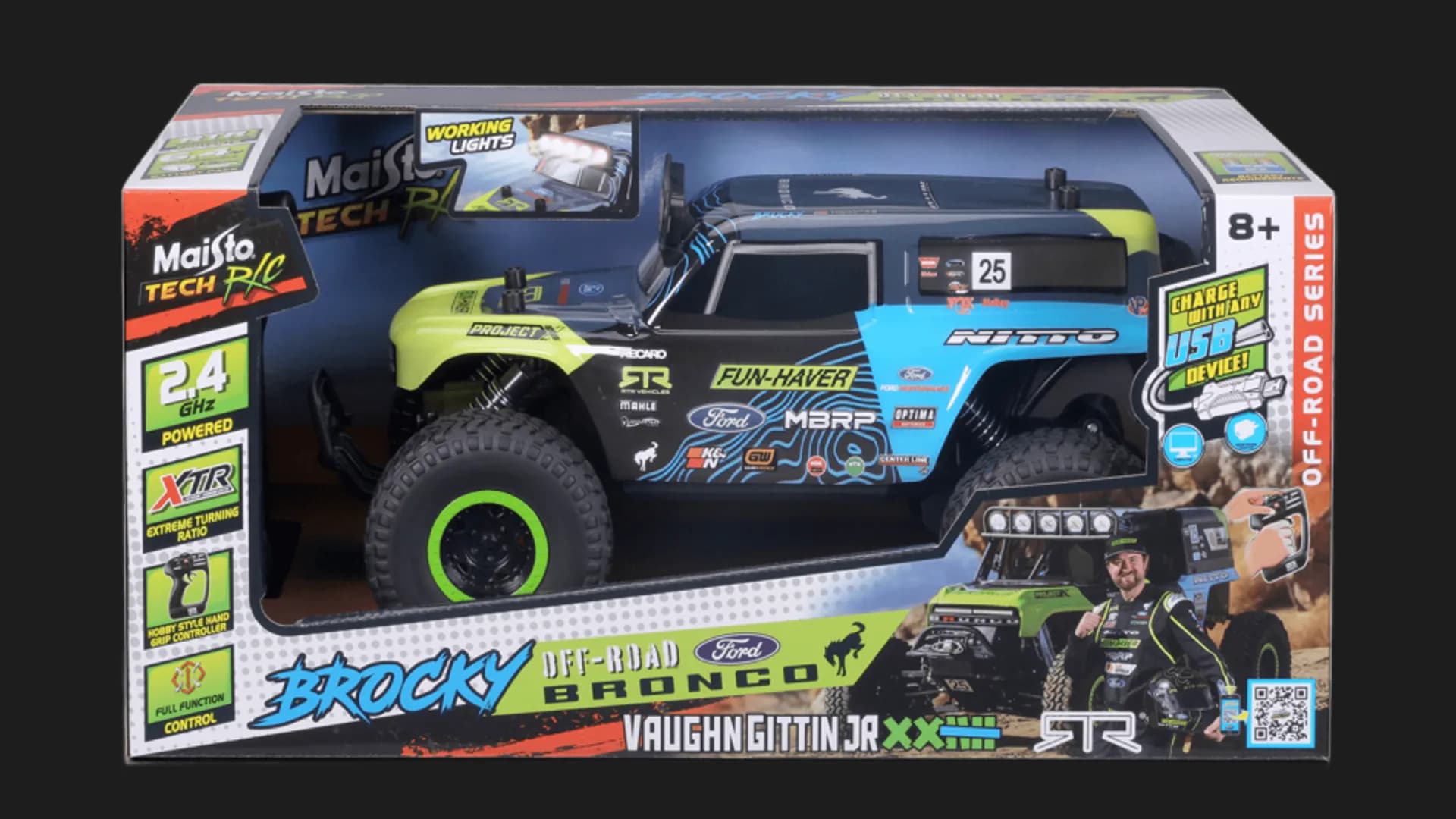 Автомобиль на р/у Maisto Tech — Brocky Off-Road Ford Bronco (81605)